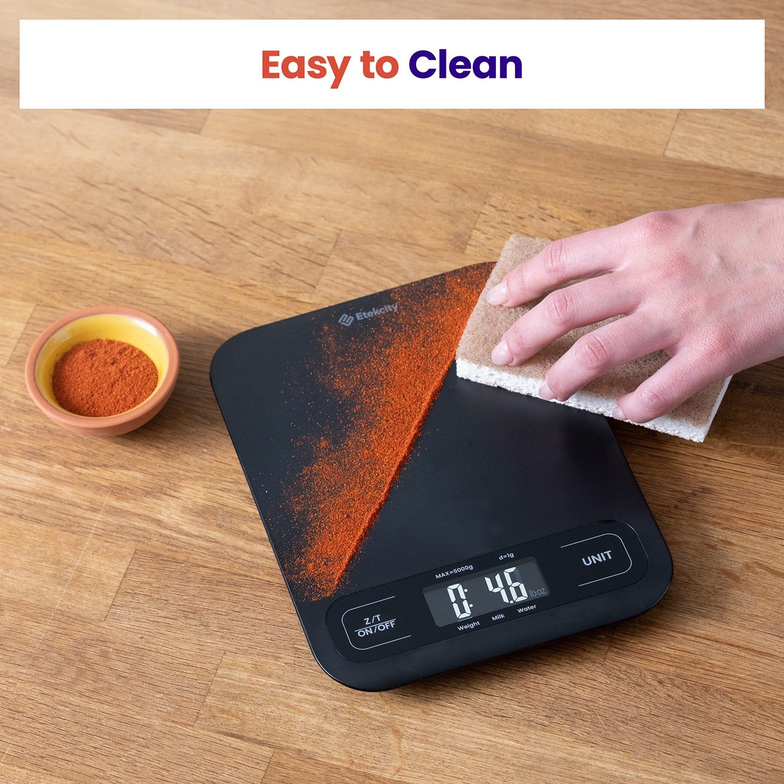 Digital Kitchen Scale   Grams & Ounces, Tare Function, Ideal for Baking, Meal Pr5