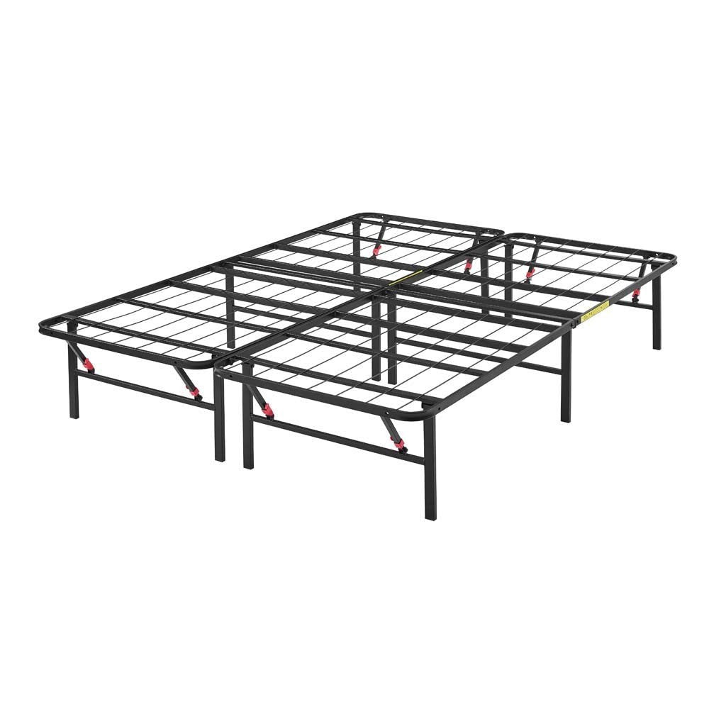Sturdy Full Size Bed Frame with Underbed Storage, Foldable Metal Platform, Noise1