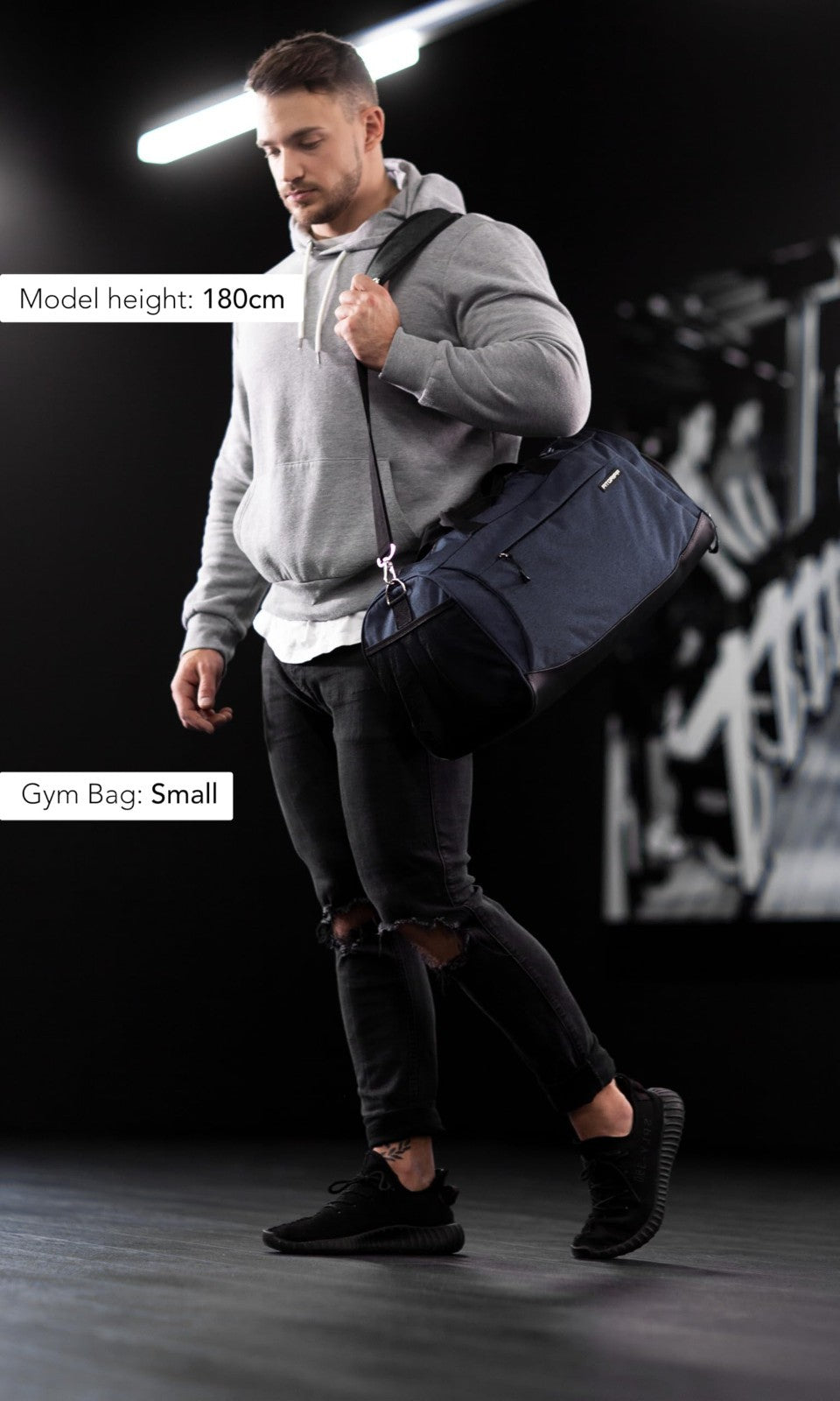 Gym Duffle Bag with Shoe & Wet Compartment - Travel, Sports, Fitness & Workout4