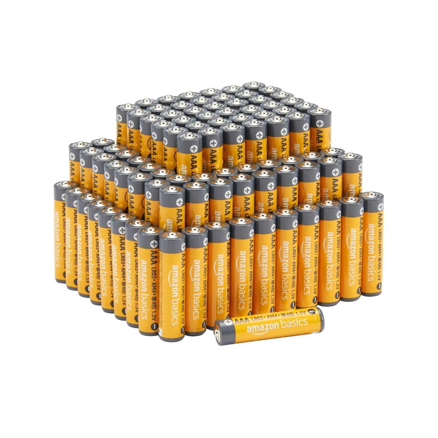 High Performance AAA Alkaline Batteries, 1000 Count, Long Lasting, 10 Year Shelf1