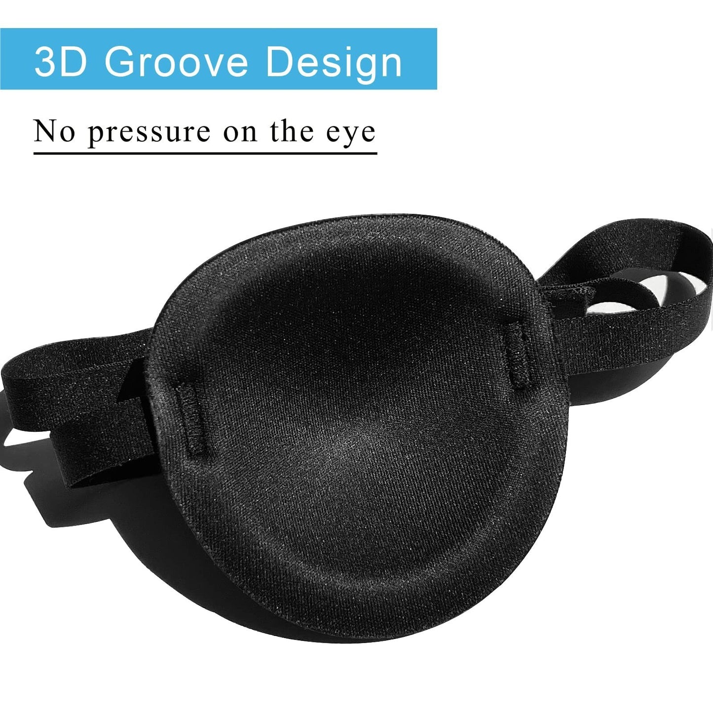 Adjustable Eye Patch Set for Adults & Kids | Soft Breathable Amblyopia Therapy2