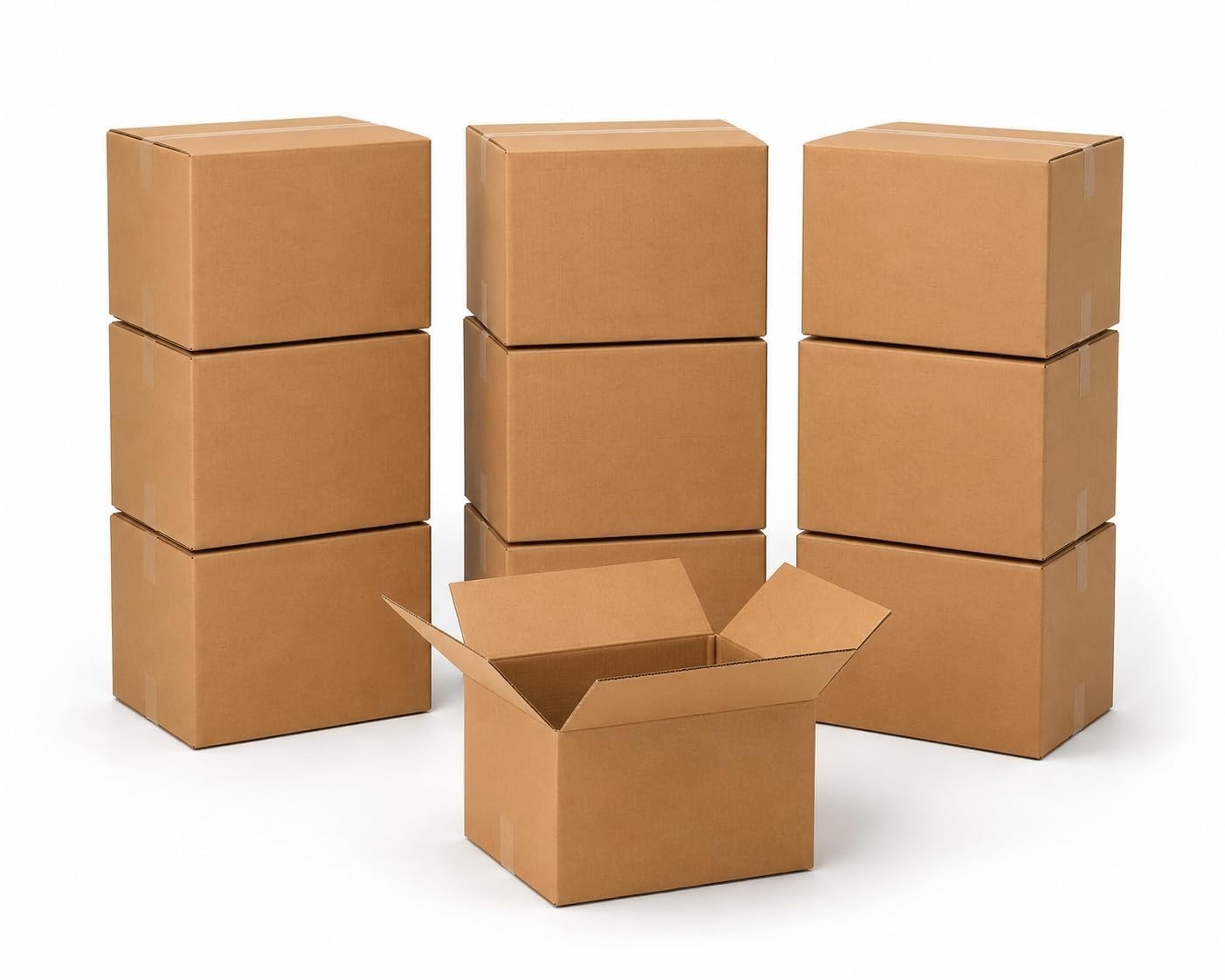 Medium Moving Boxes 10 Pack | 18"x14"x12" Corrugated Cardboard for Shipping, Pac5