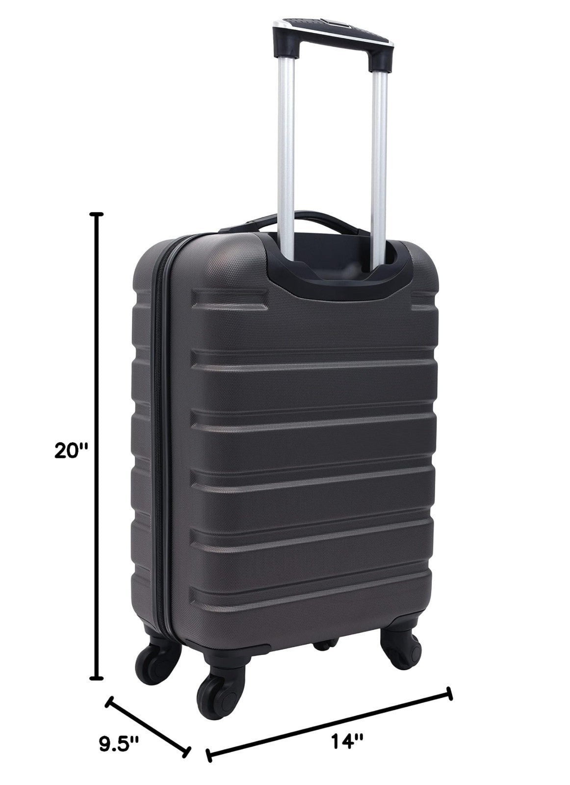 22" Hardside Spinner Carry-On Luggage - Lightweight, Durable, Travel-Friendly Ch2