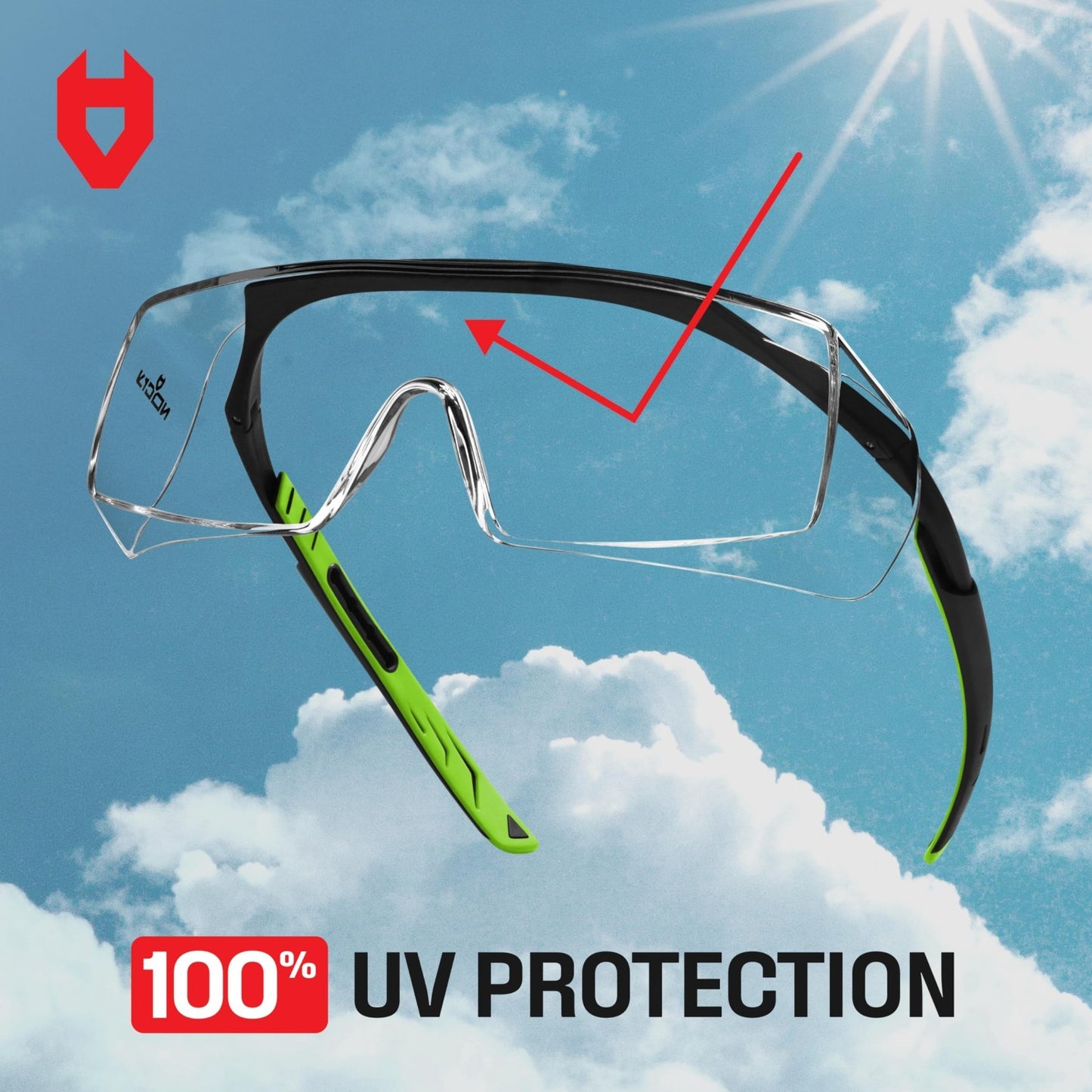 Anti Fog Safety Glasses Over Glasses   Scratch Resistant, UV Protection, Adjusta6