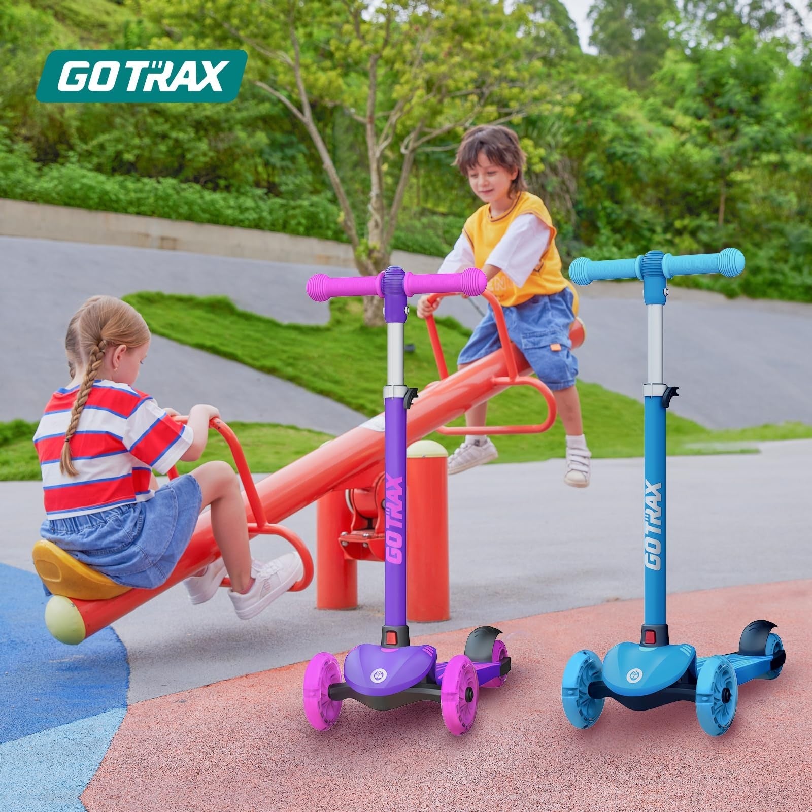 Kids Kick Scooter 3 Wheels for Boys & Girls Ages 2-8, Fun Outdoor Gifts2