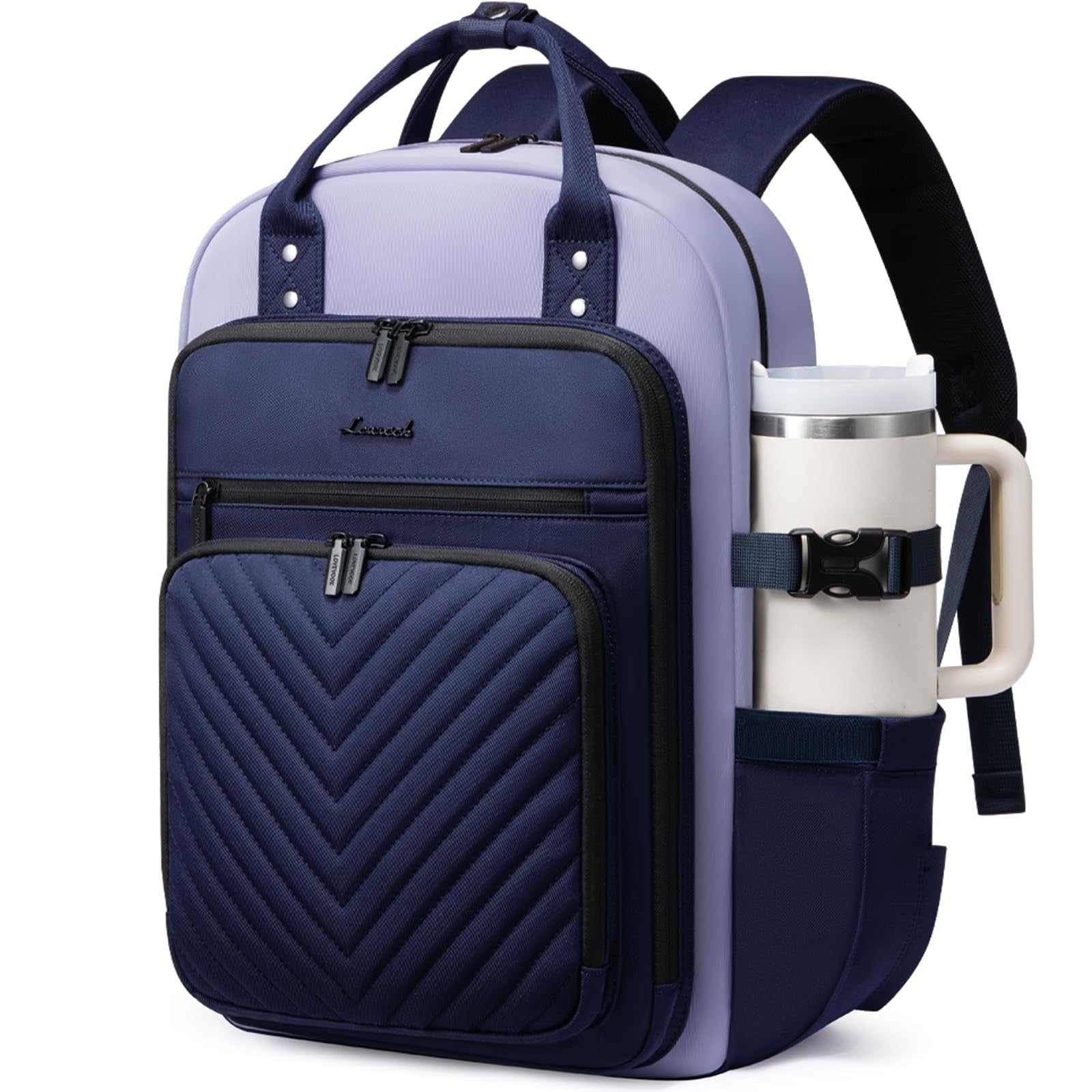 Stylish Water Resistant Laptop Backpack for Women   Travel, Work, Business, Nurs1