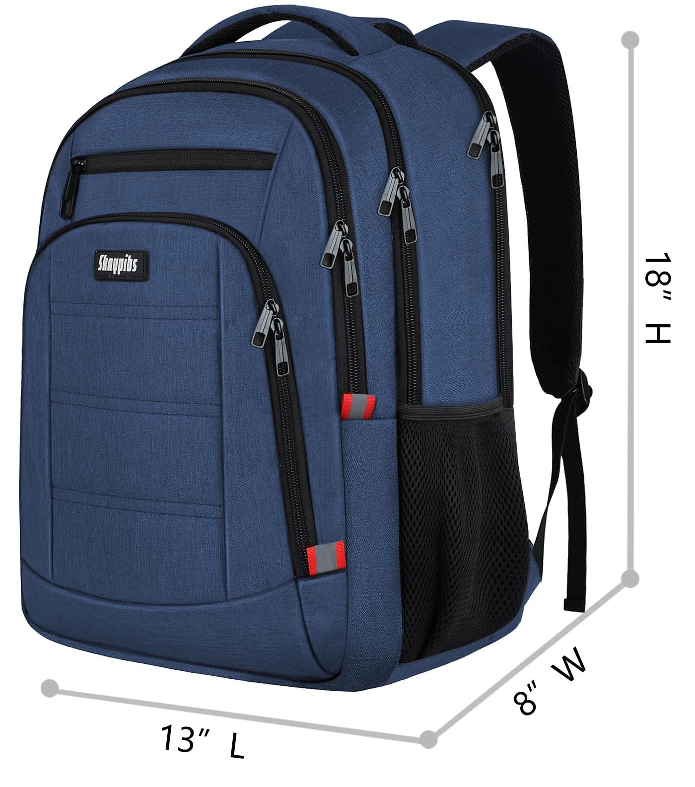 Travel Laptop Backpack 15.6" Water Resistant Daypack, Anti Theft Book Bag for Sc4