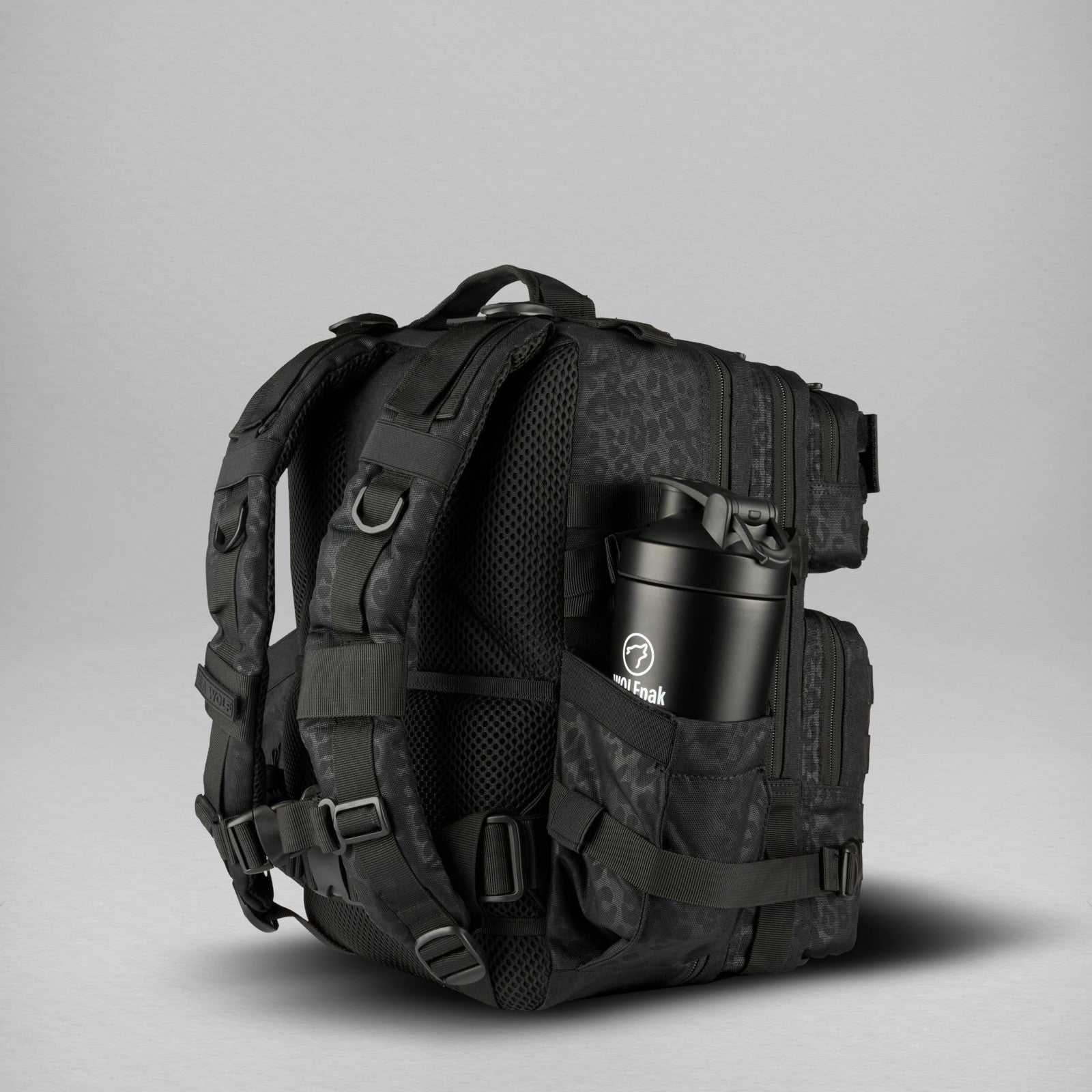 Durable 25L Waterproof Gym Backpack   1000D Oxford, MOLLE Webbing, Laptop Pocket5