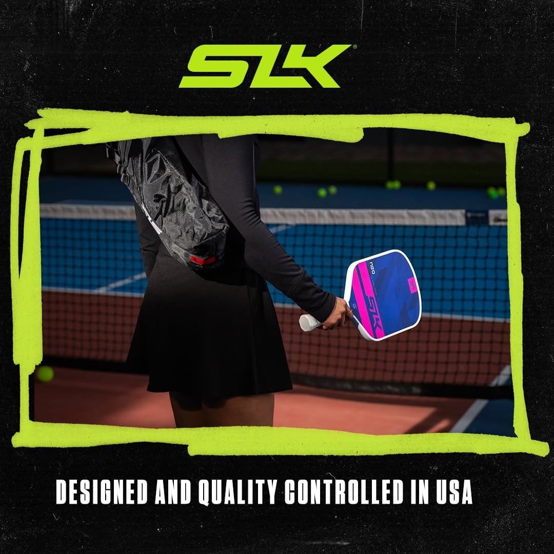 2-Pack Pickleball Paddles Set with Pickleballs & Sling Bag | Graphite/Fiberglass6