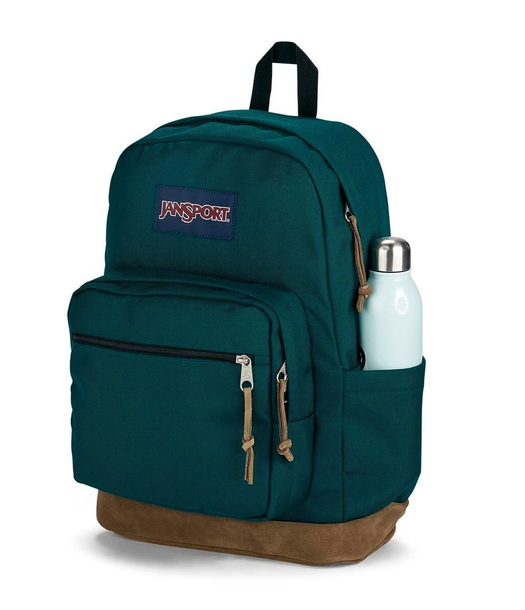 Durable Daypack Backpack with Padded 15" Laptop Sleeve & Water Bottle Pocket   G7