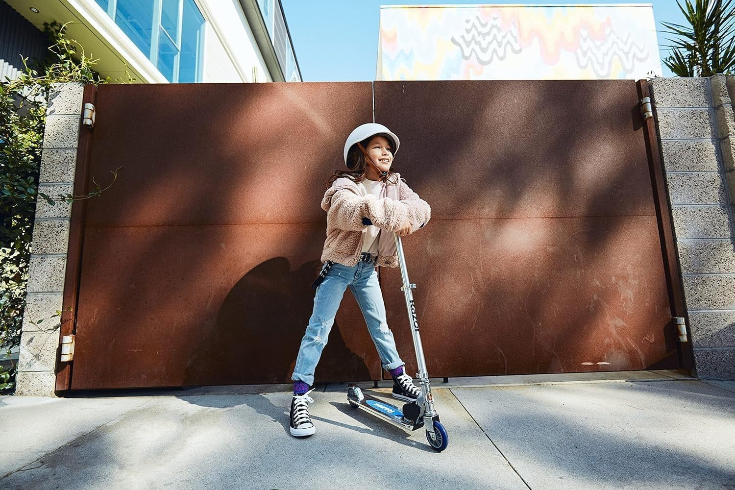 Lightweight Foldable Kick Scooter for Kids - Aluminum Frame, Adjustable Handleba5