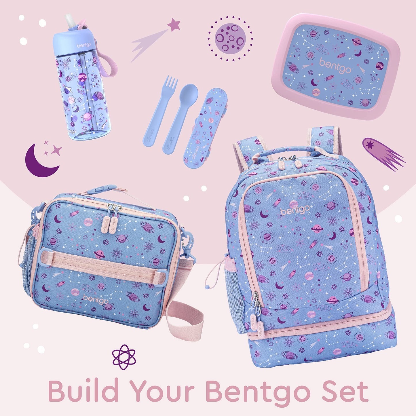 Kids 2 in 1 Backpack & Insulated Lunch Bag   Padded Straps for Comfort4