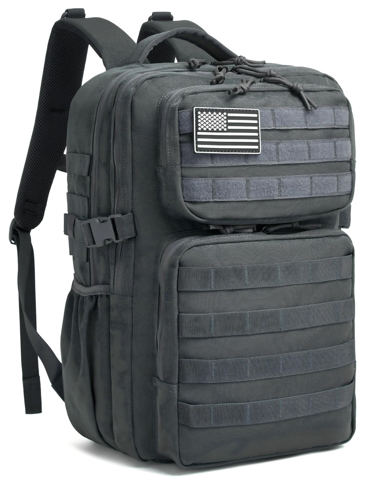 Waterproof Military Tactical Backpack   3 Day Assault Pack, Molle Daypack with W1