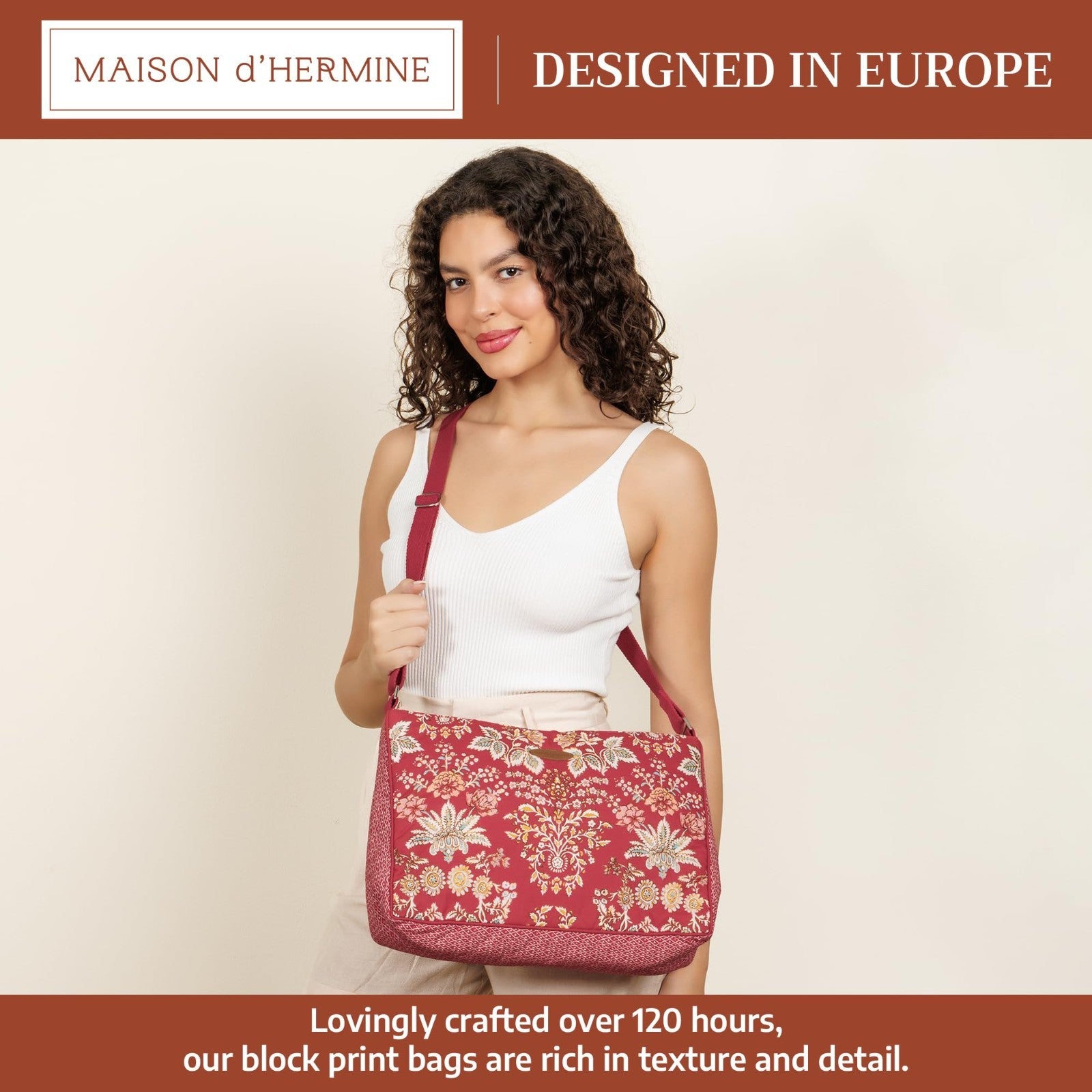 Stylish Cotton Shoulder Bag for Women - Versatile Handbag, Perfect for Everyday2