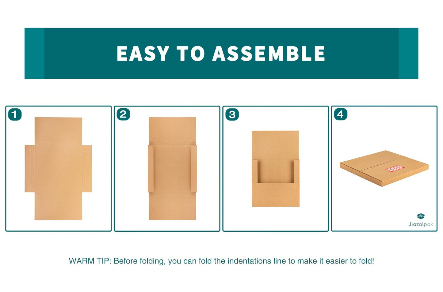 50 Pack 7-Inch Vinyl Record Mailers | Corrugated Shipping Boxes for EP Singles6