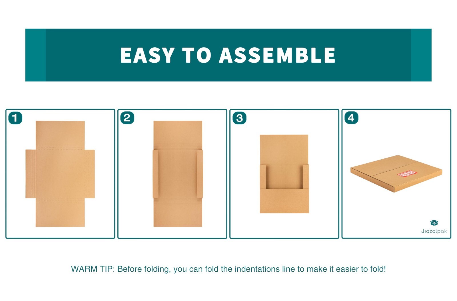 50 Pack 7-Inch Vinyl Record Mailers | Corrugated Shipping Boxes for EP Singles6