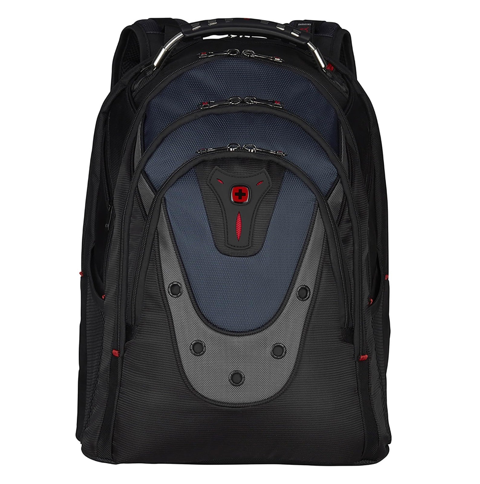 17" Laptop Backpack for Men & Women, Stylish Black/Gray/Blue Bag, Durable & Spac0