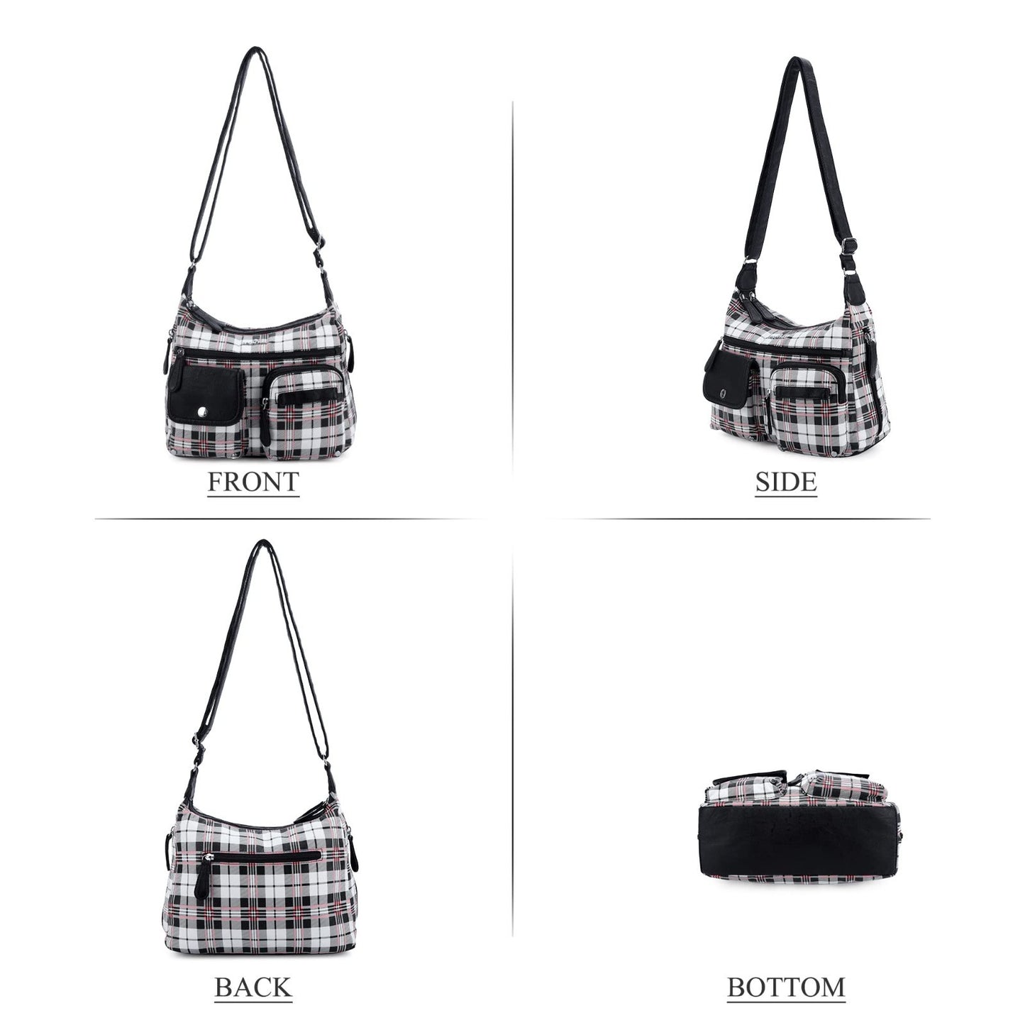 Stylish Crossbody Bags for Women   Medium Faux Leather Shoulder Handbags & Purse3