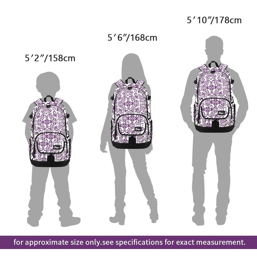 Lightweight School Backpack Travel Bag for Men & Women   College & Daily Use7