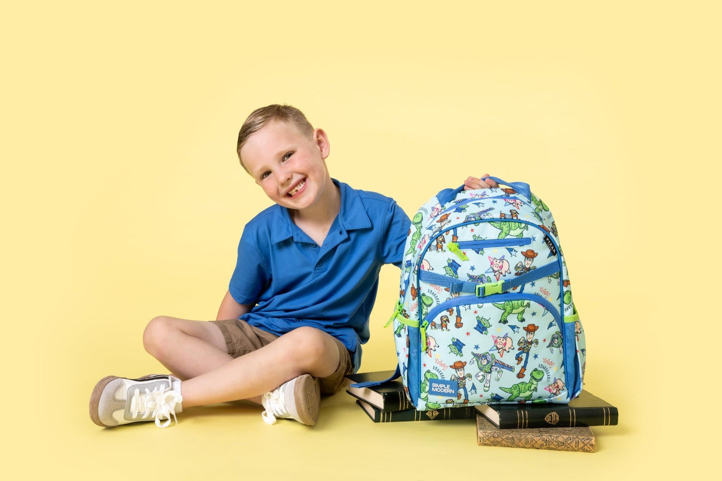 Toy Story Kids Backpack 12L | Cute Buzz & Woody Bookbag for School, Toddler, Pre2