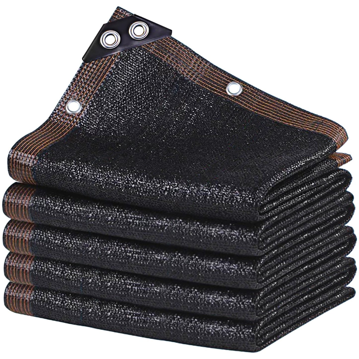 30x30 FT Black Shade Cloth - 40% Sun Shade Mesh for Greenhouse, Garden, Patio &1