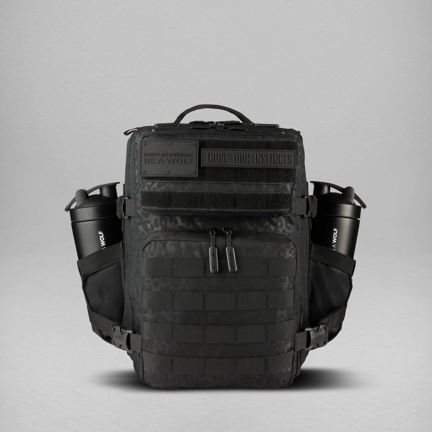 Durable 25L Waterproof Gym Backpack   1000D Oxford, MOLLE Webbing, Laptop Pocket1