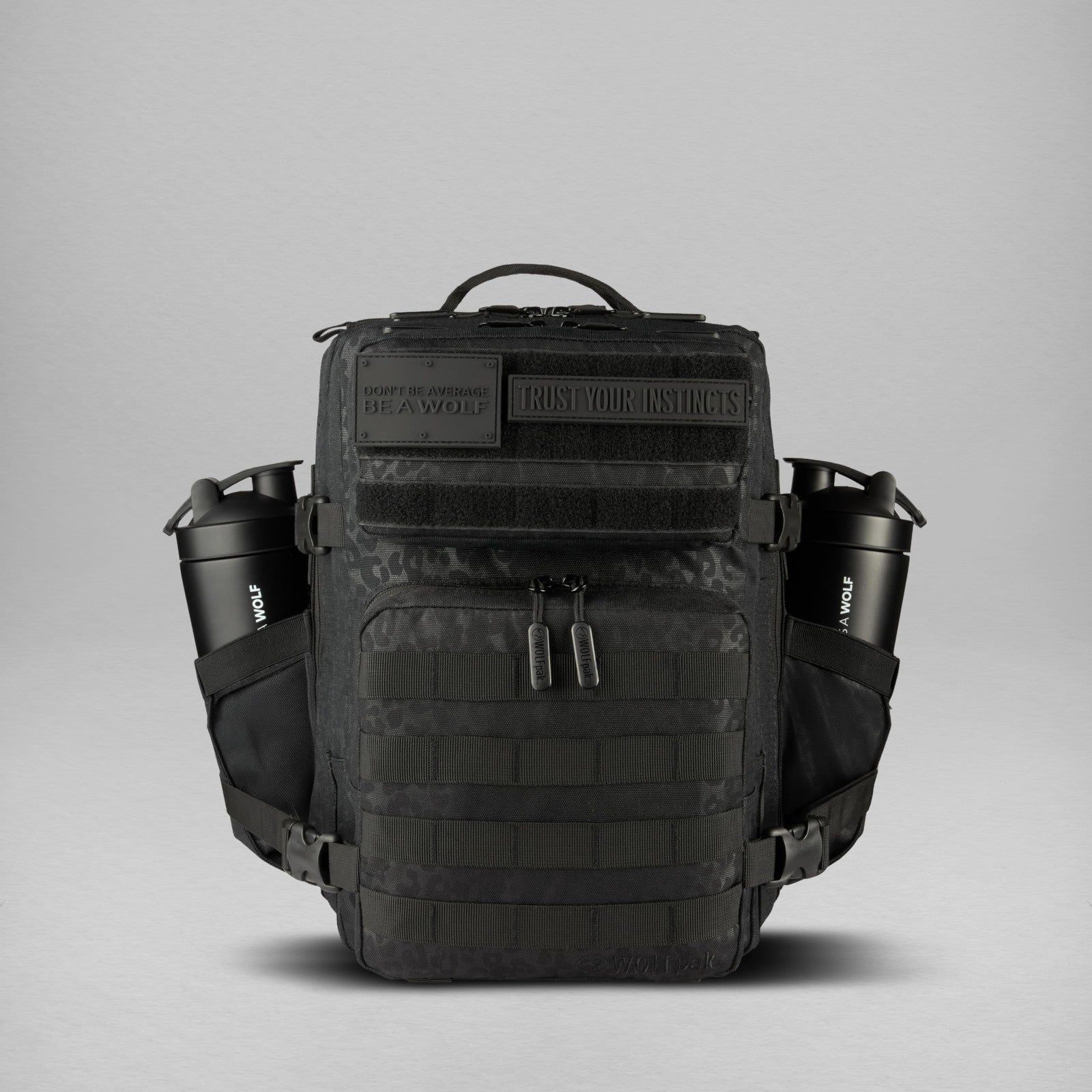 Durable 25L Waterproof Gym Backpack   1000D Oxford, MOLLE Webbing, Laptop Pocket1