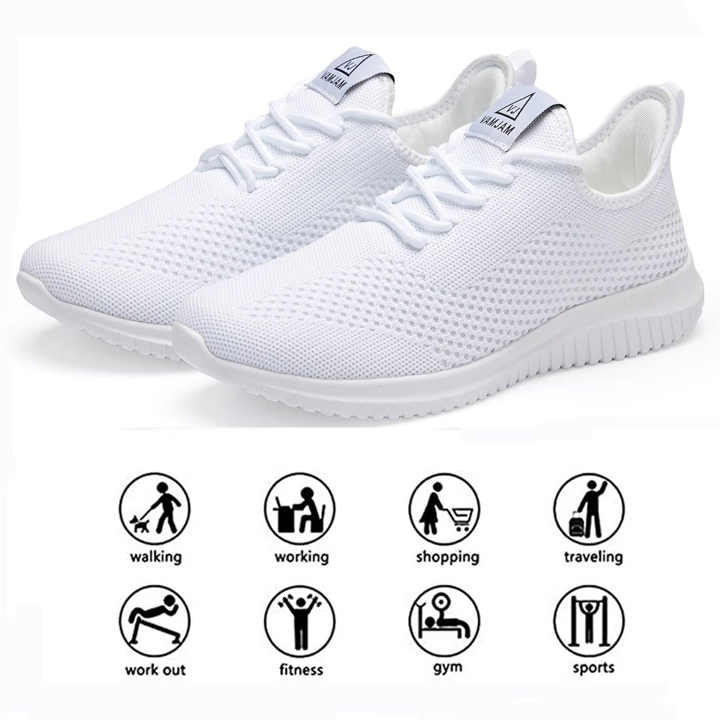 Ultra Lightweight Men's Running Shoes - Breathable Non-Slip Athletic Sneakers, C5
