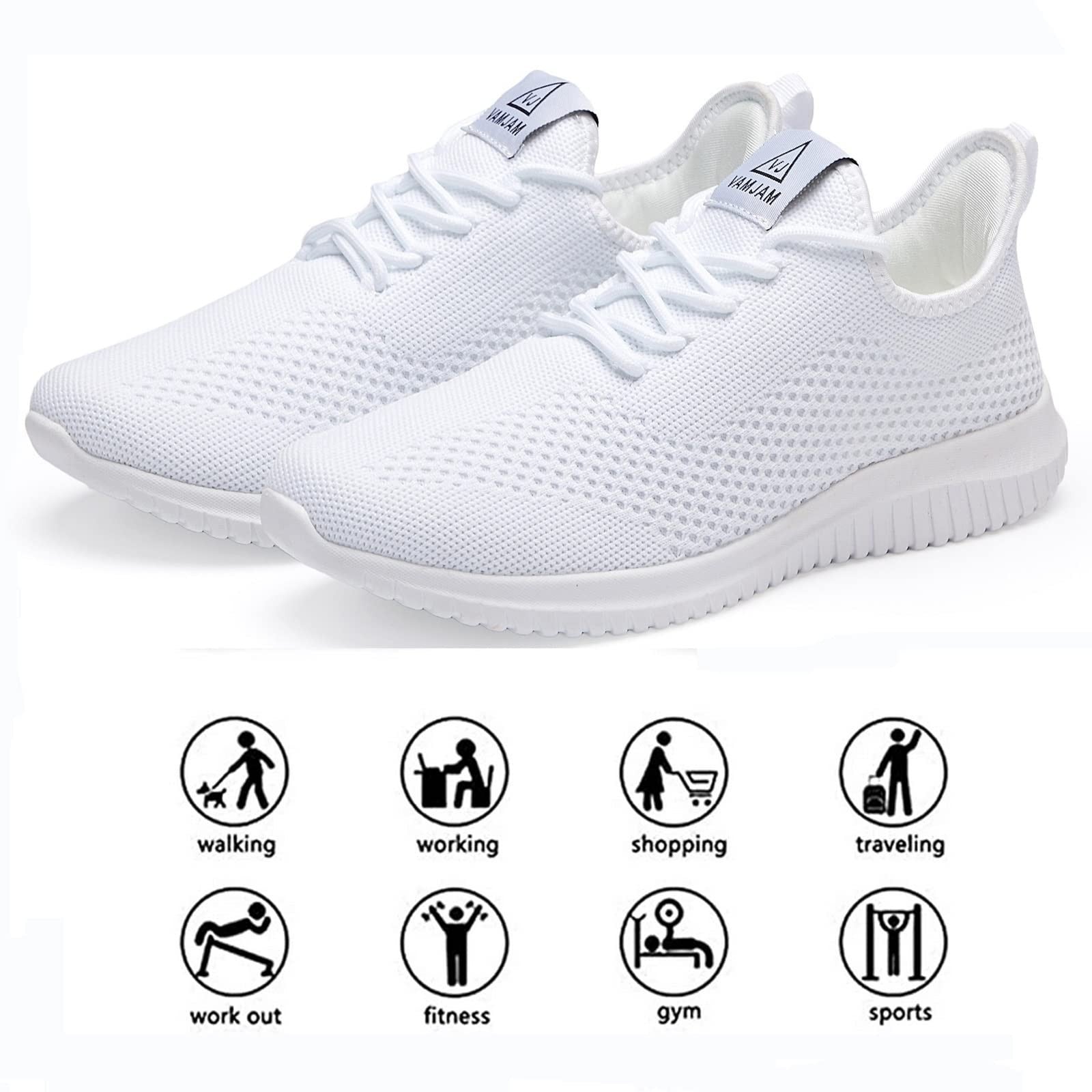 Ultra Lightweight Men's Running Shoes - Breathable Non-Slip Athletic Sneakers, C5