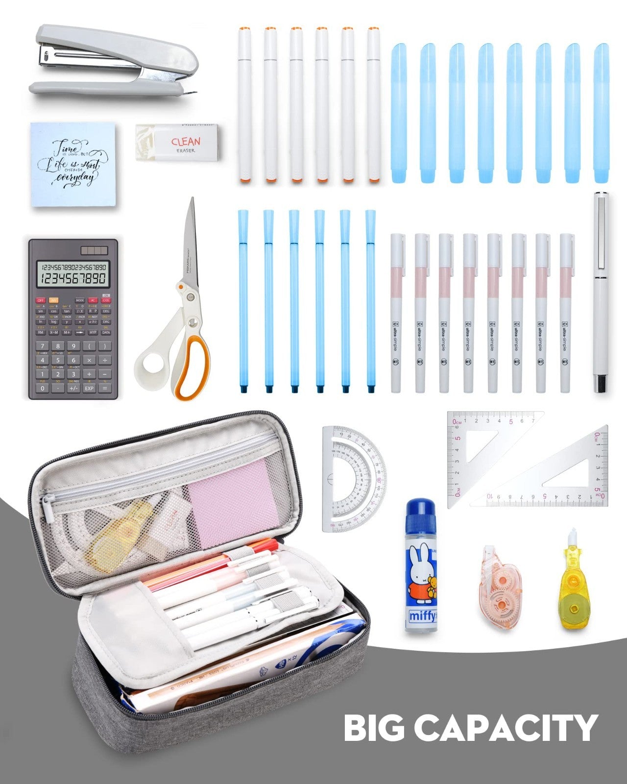 Large Capacity Pencil Case Pouch Bag for Kids   Ideal Gift for Girls & Boys3