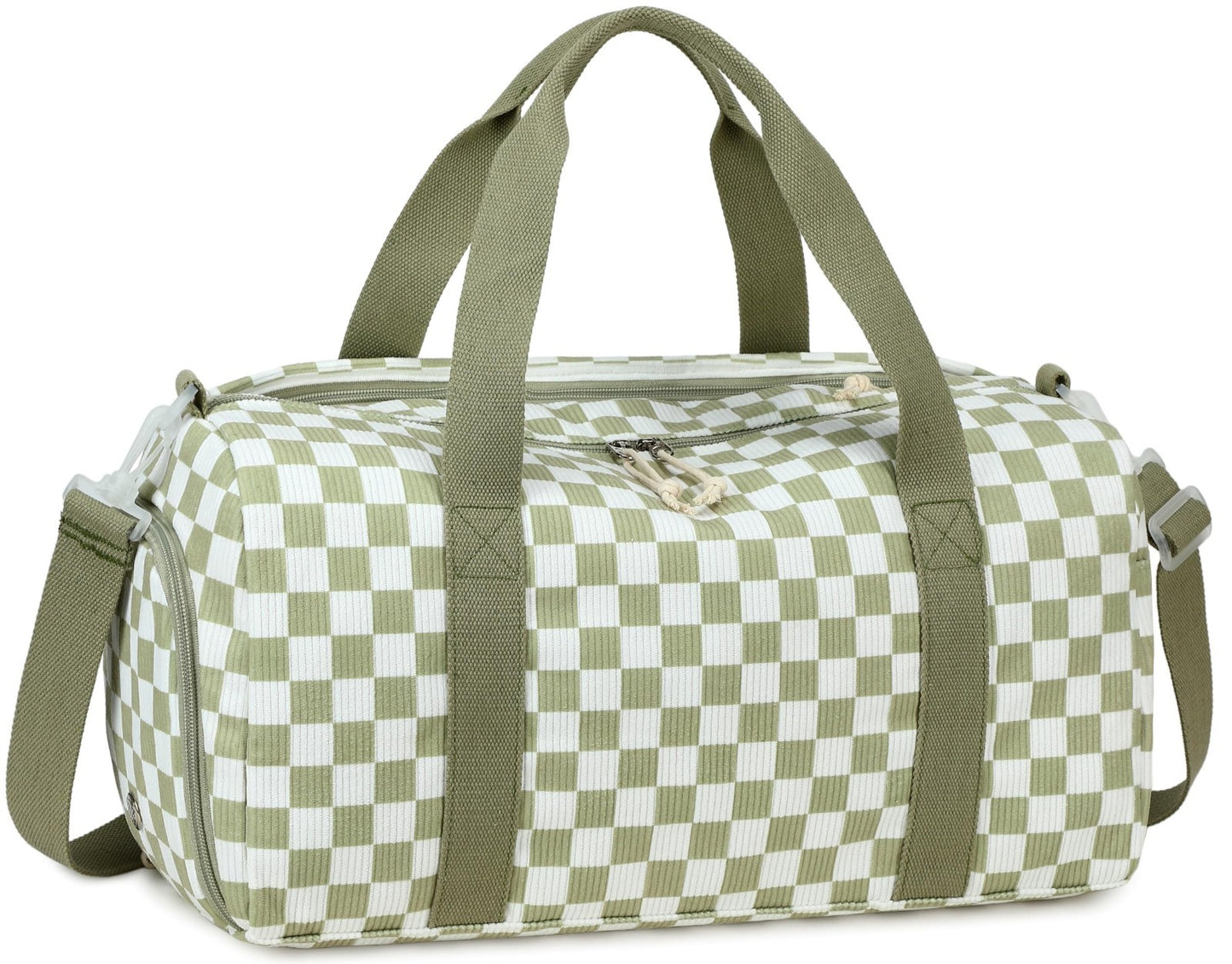 Cute Girls Duffle Bag with Shoes Compartment, Waterproof Gym & Travel Bag1