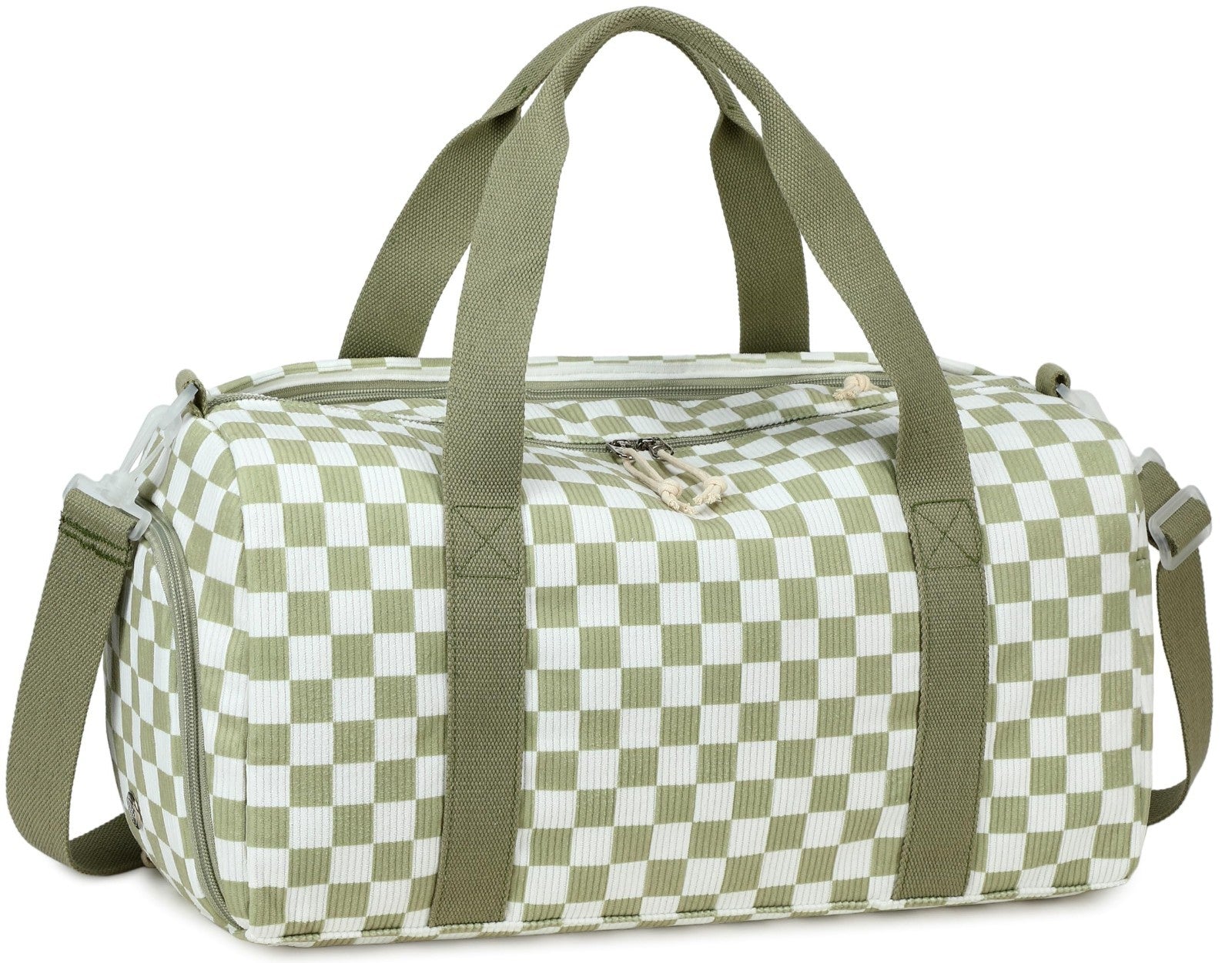 Cute Girls Duffle Bag with Shoes Compartment, Waterproof Gym & Travel Bag1