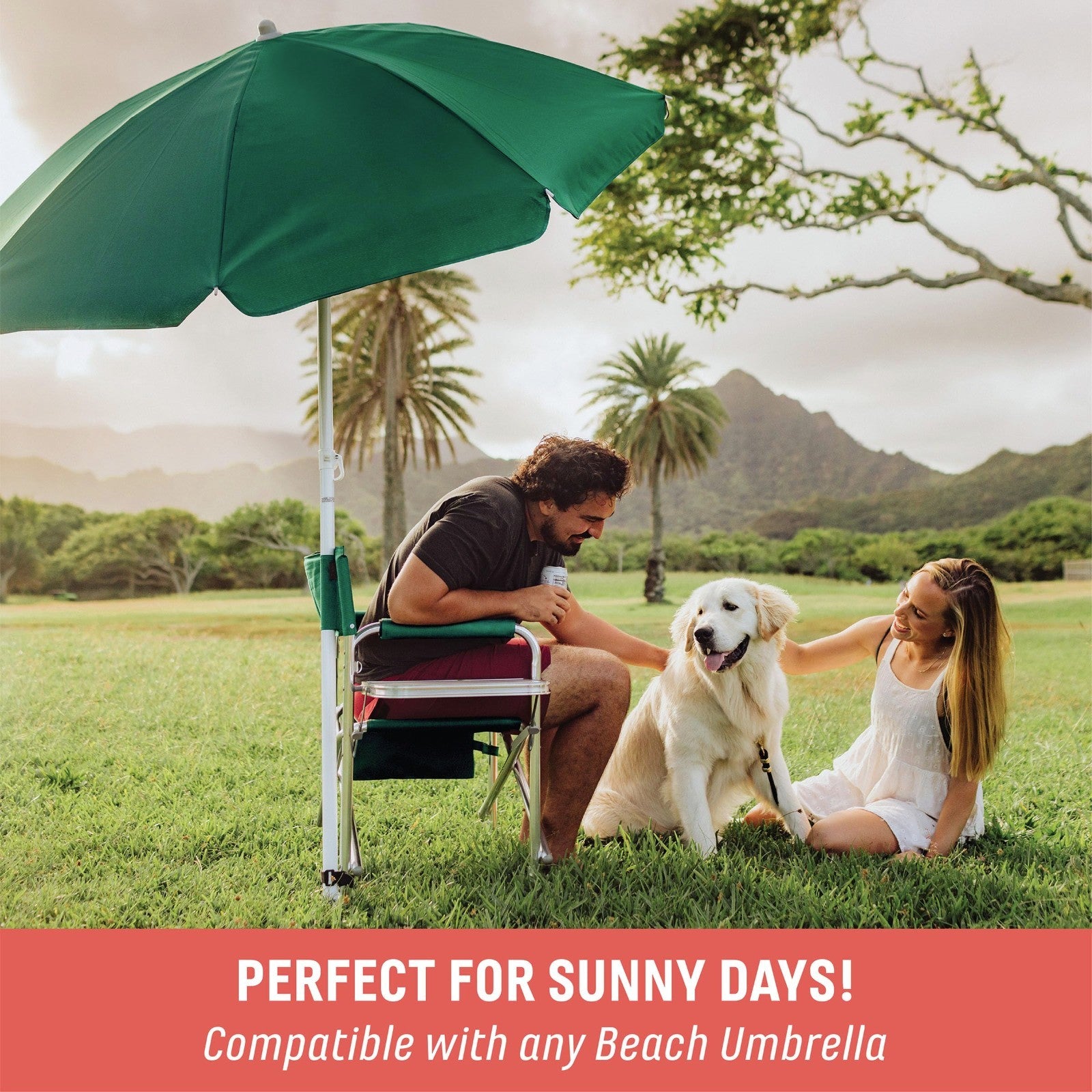 Lightweight Folding Camping Chair with Side Table & Armrest Caddy, Portable Lawn4