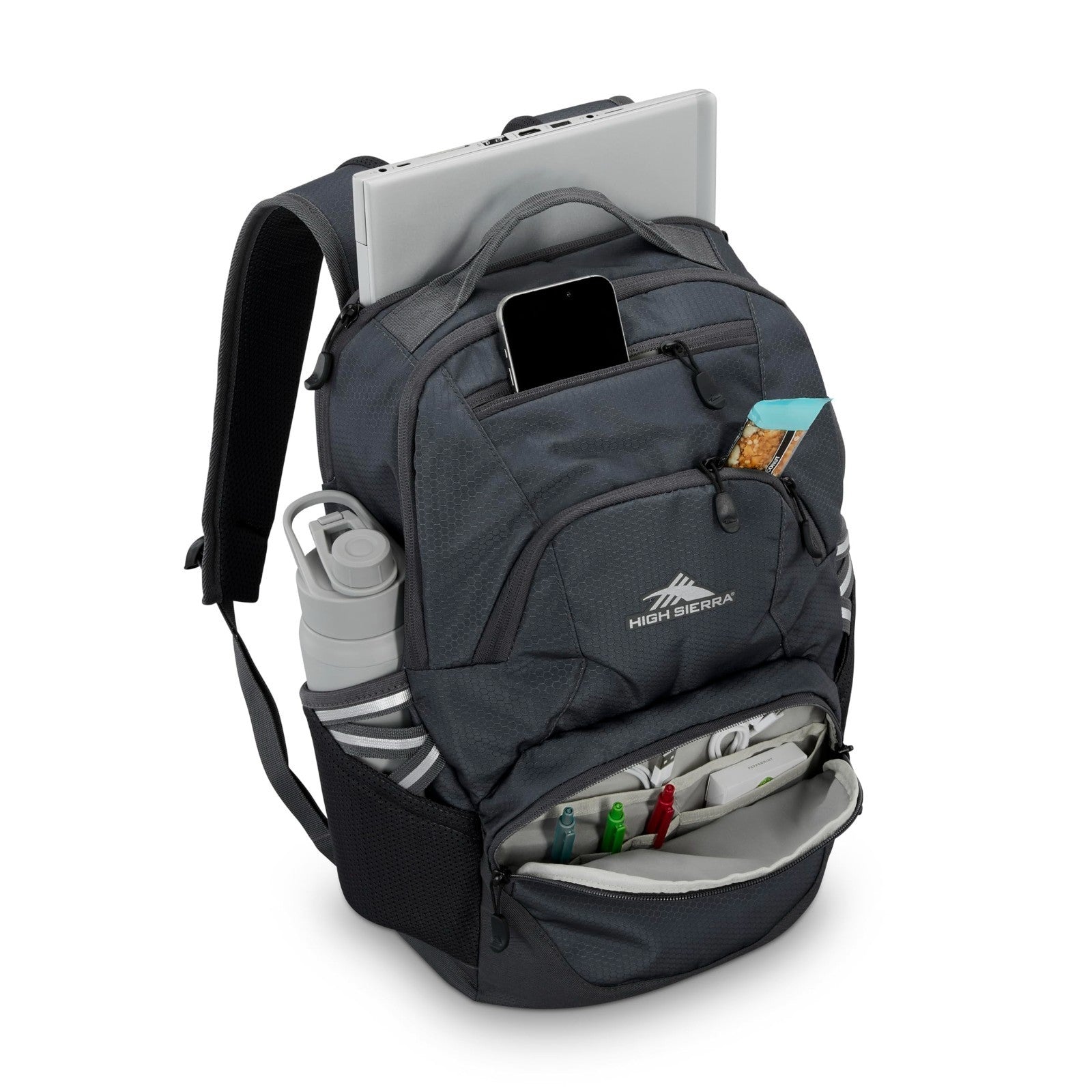 Travel Laptop Backpack with Drop Protection, Tablet Sleeve, Bookbag   One Size3