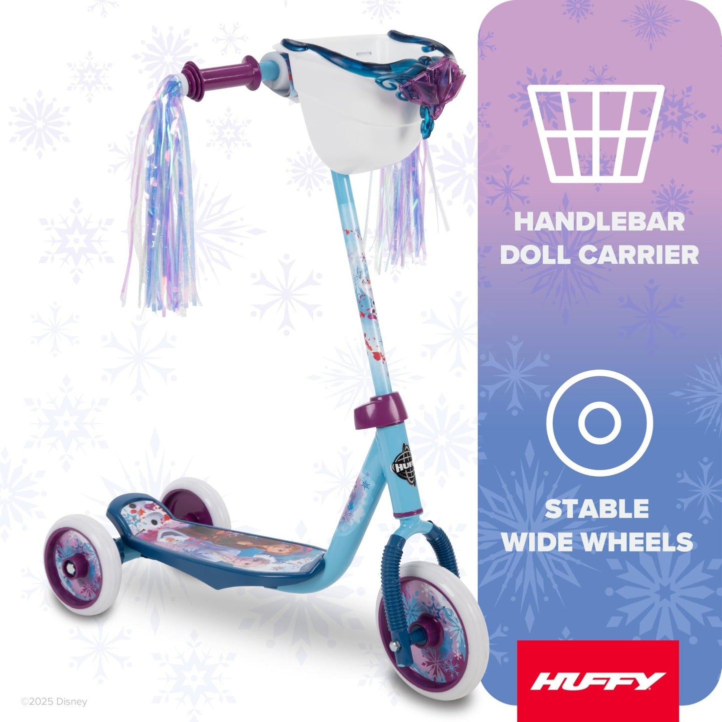 3-Wheel Toddler Scooter for Ages 3+, Colorful Character Designs, Fun & Safe Ride2