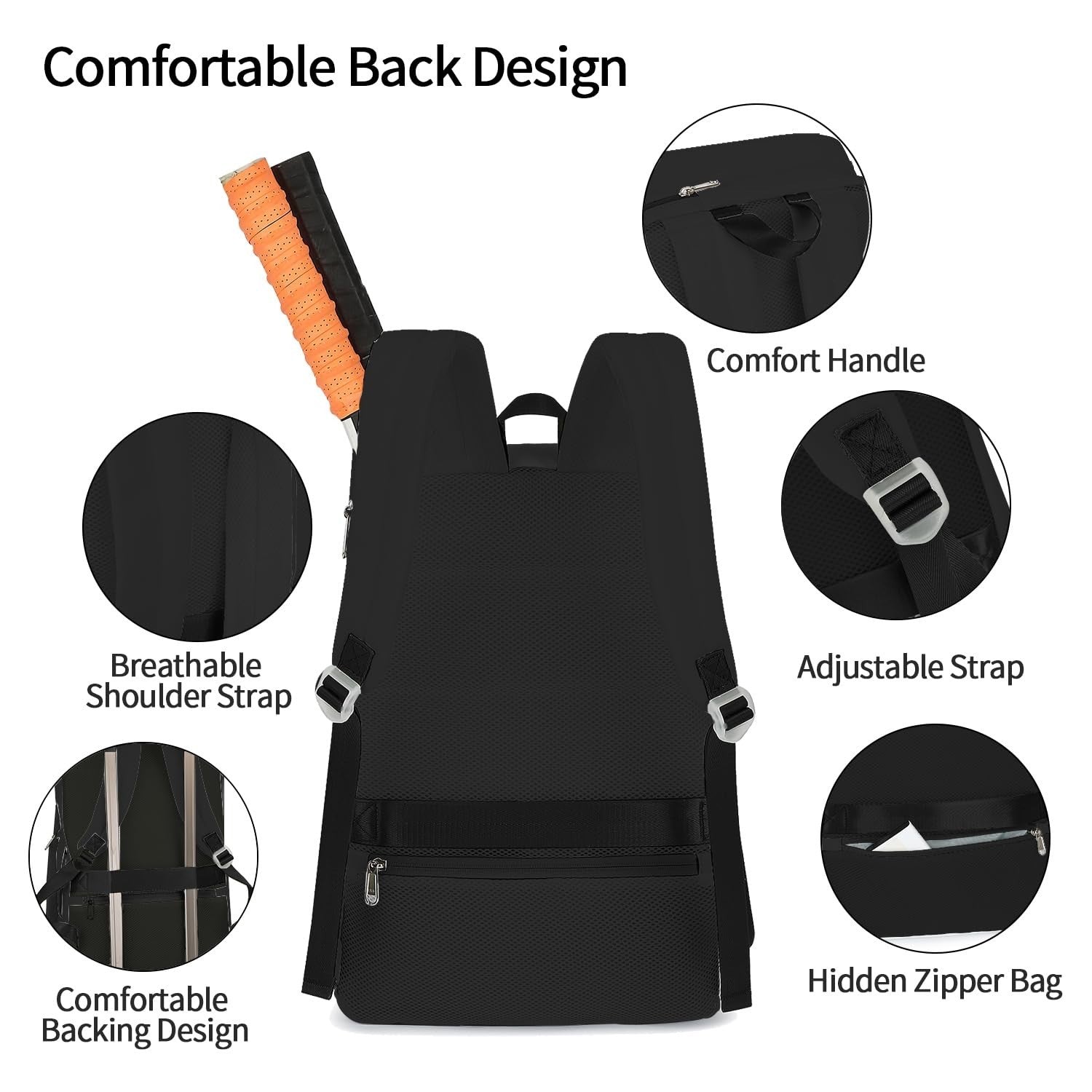 Waterproof Gym Duffel Backpack with Shoe Compartment, 4 Carry Methods, Sports &3