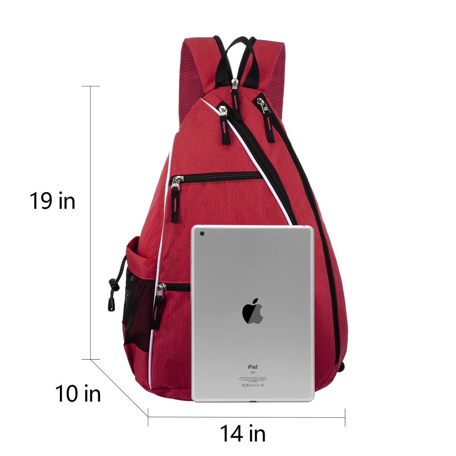 Adjustable Pickleball Backpack with Fence Hook, Large Capacity & Safety Pocket2