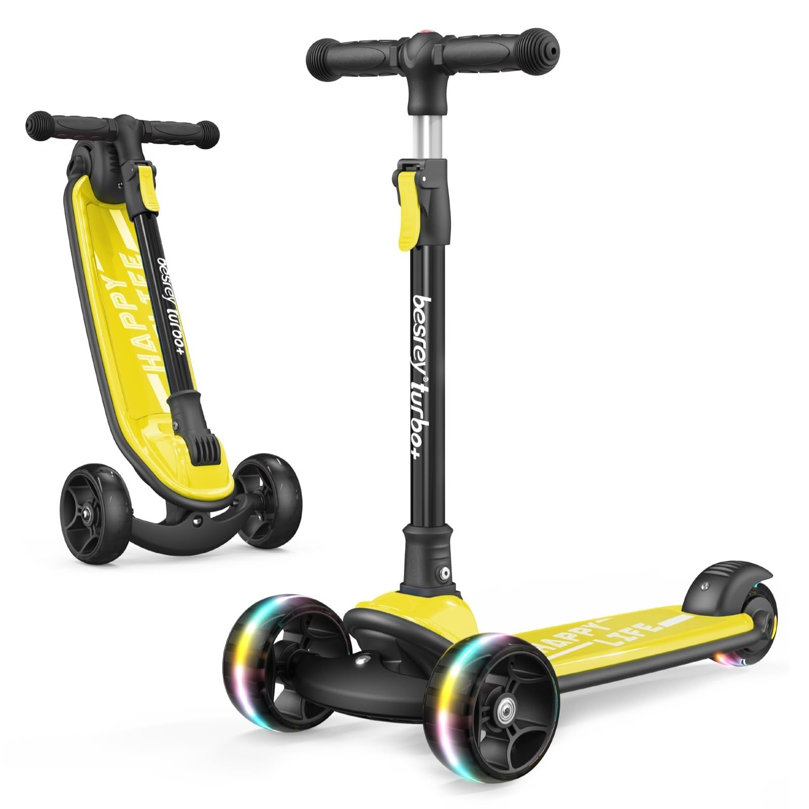 3-Wheel Kids Scooter Ages 3-10, Adjustable Height, Safe & Durable Design1