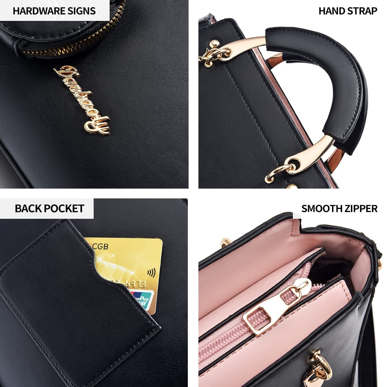 Stylish Women's Crossbody Handbags - Top Handle Satchel & Small Tote Bags6