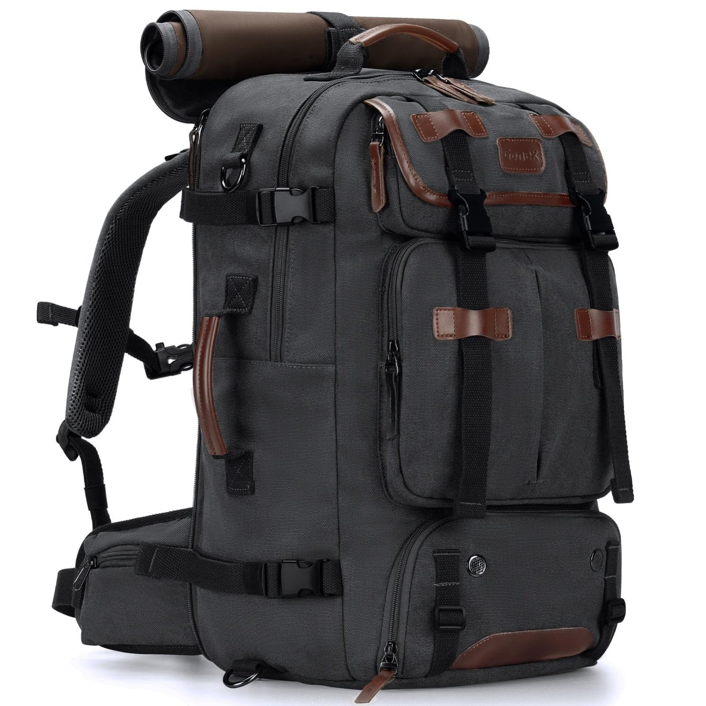 40L Convertible Laptop Backpack, Airline Approved, Travel Friendly, Dark Grey7