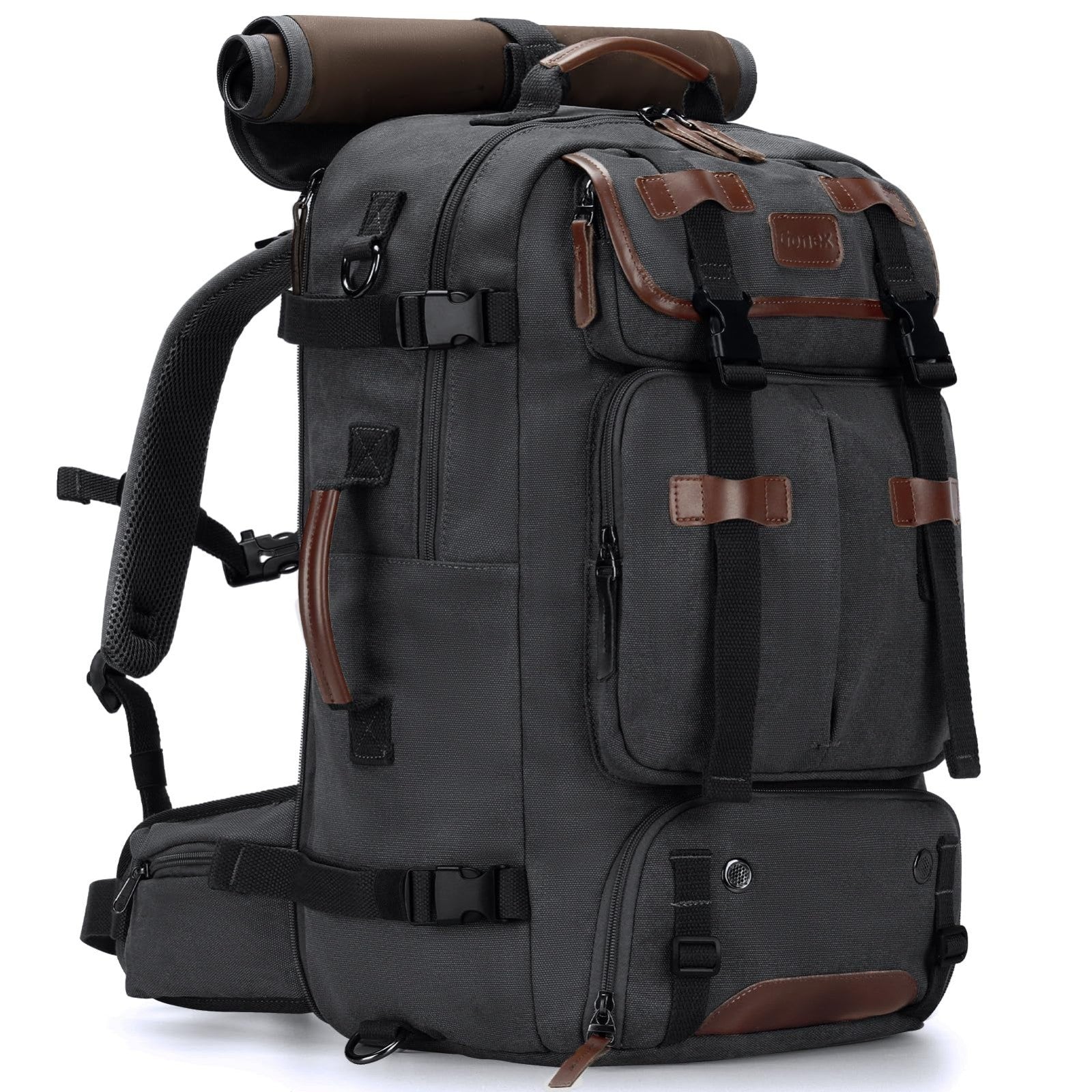 40L Convertible Laptop Backpack, Airline Approved, Travel Friendly, Dark Grey7
