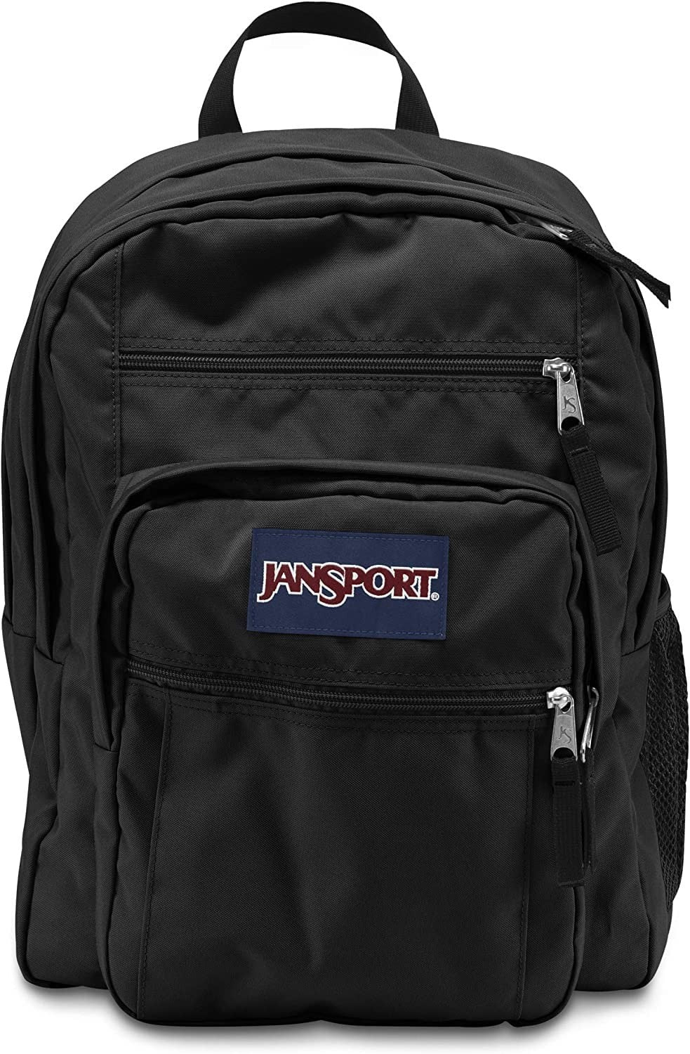 Large Capacity Black Backpack for Students   Durable, Stylish, Multi Compartment1