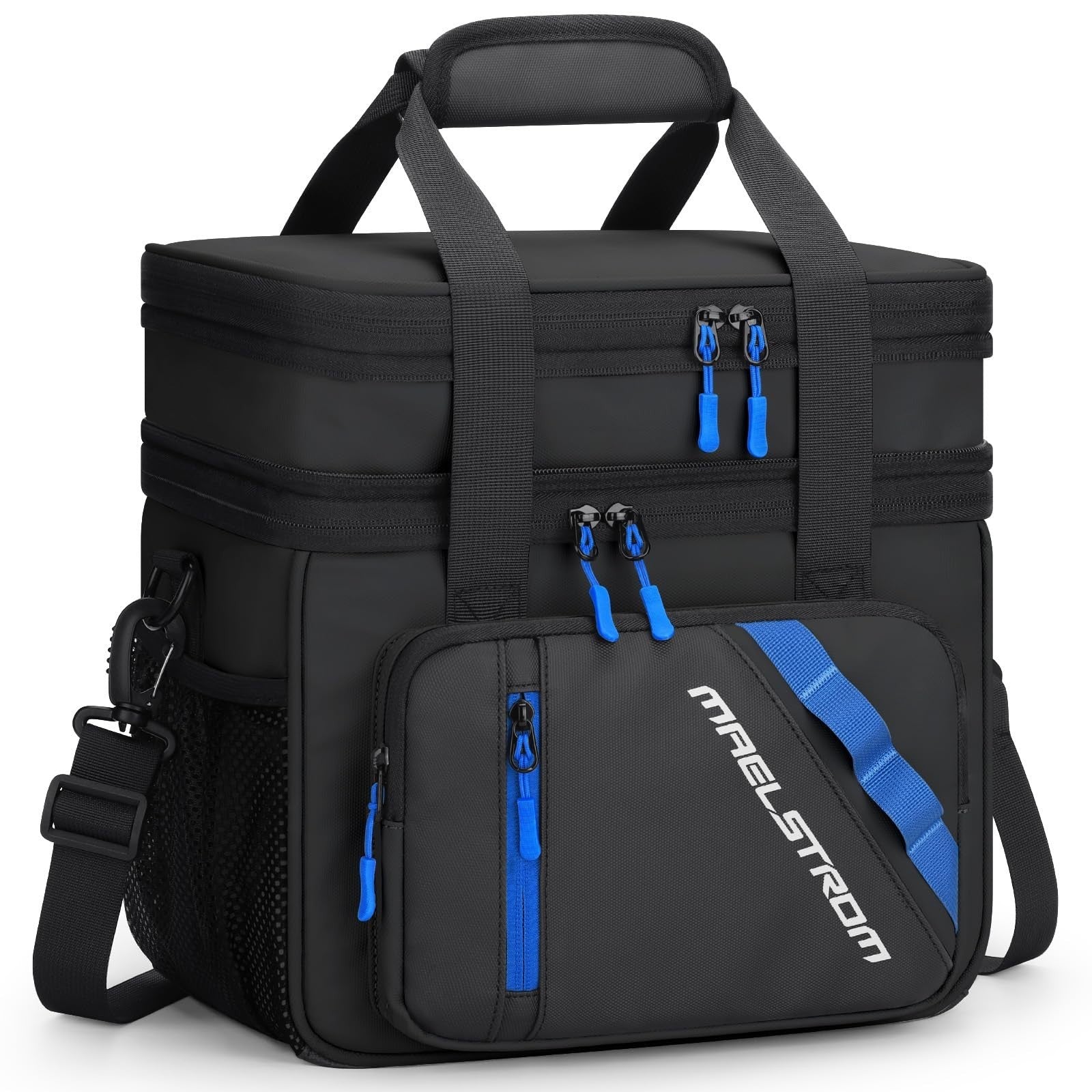 Insulated Cooler Bag 20L - Double Deck, Leakproof, Portable, Expandable - Ideal1