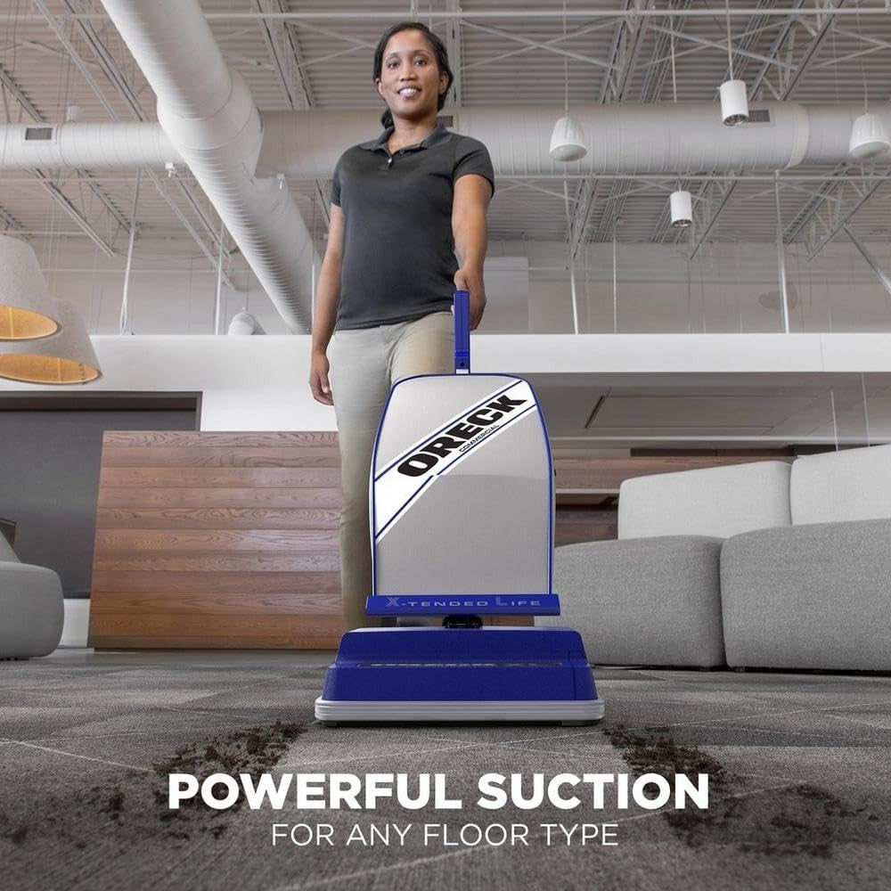 Lightweight Bagged Upright Vacuum Cleaner for Carpets & Hard Floors, Auto Height3