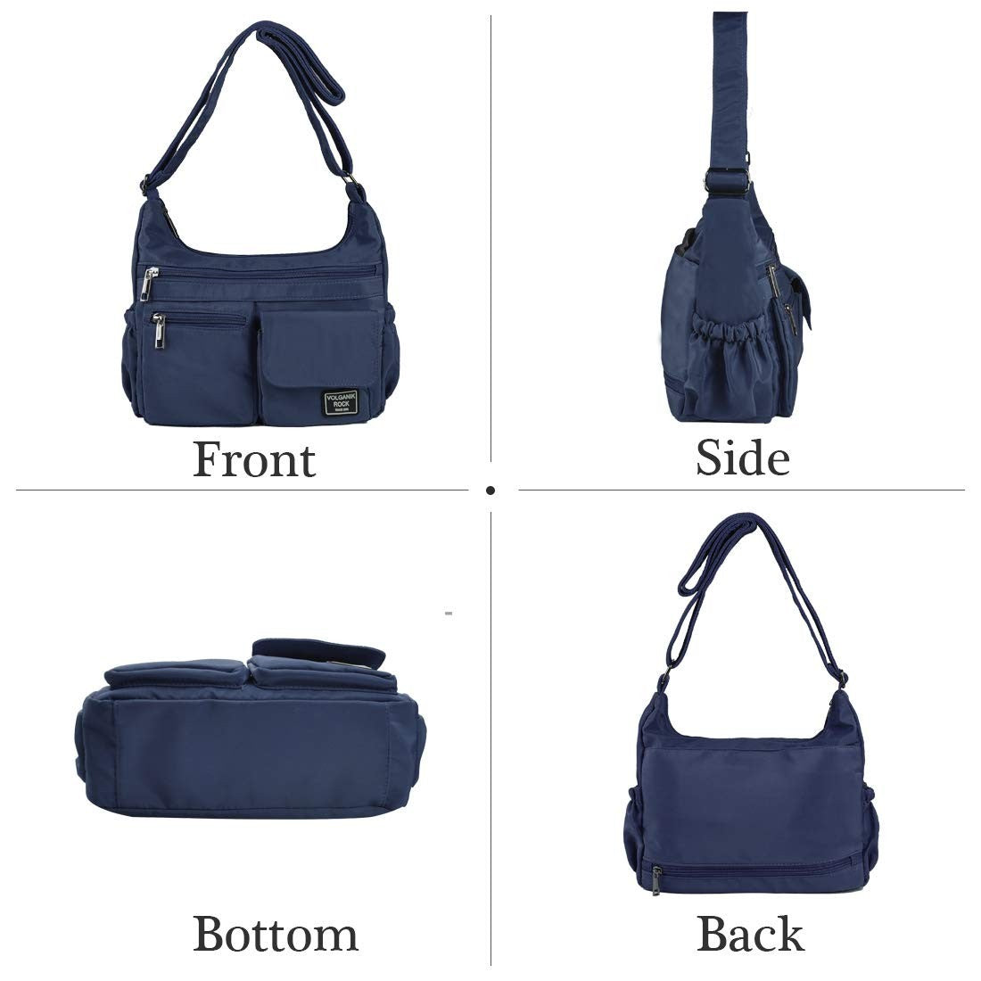 Lightweight Waterproof Crossbody Bag for Women | RFID Travel Shoulder Purse4