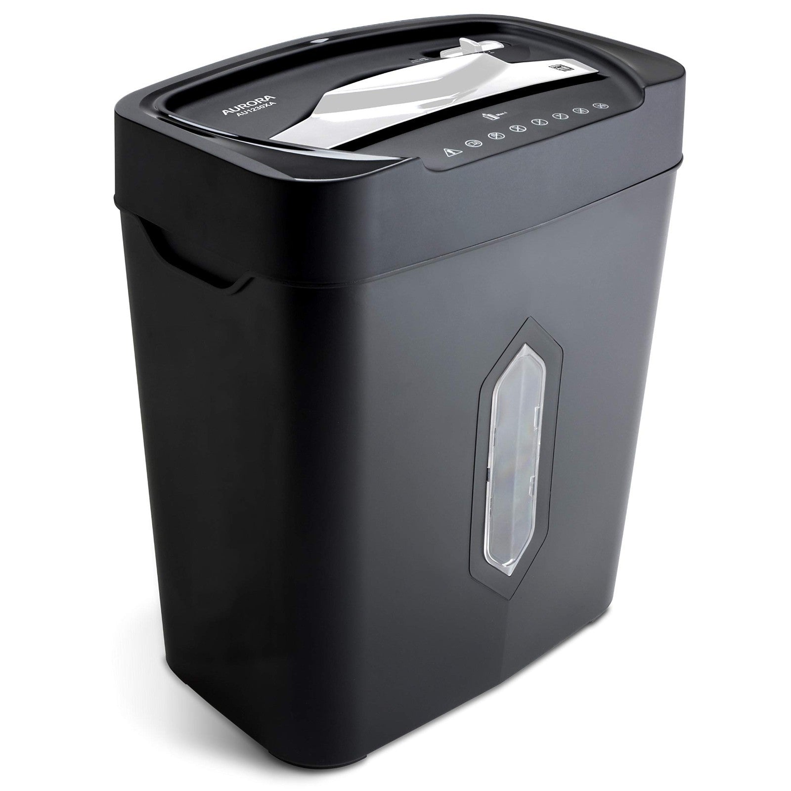 12 Sheet Crosscut Paper & Credit Card Shredder with 5.2 Gallon Wastebasket   Ant6