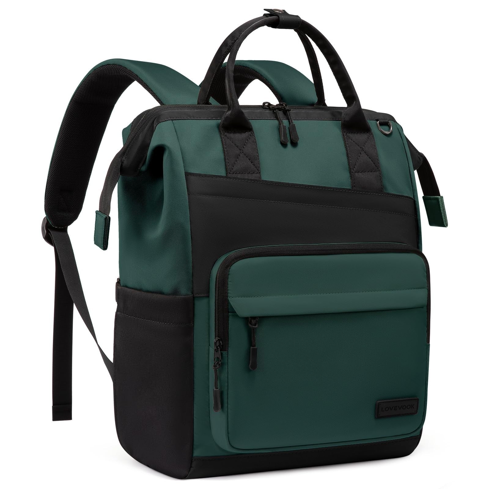 Stylish 15.6" Laptop Backpack for Women   Water Resistant, Large Capacity Travel0