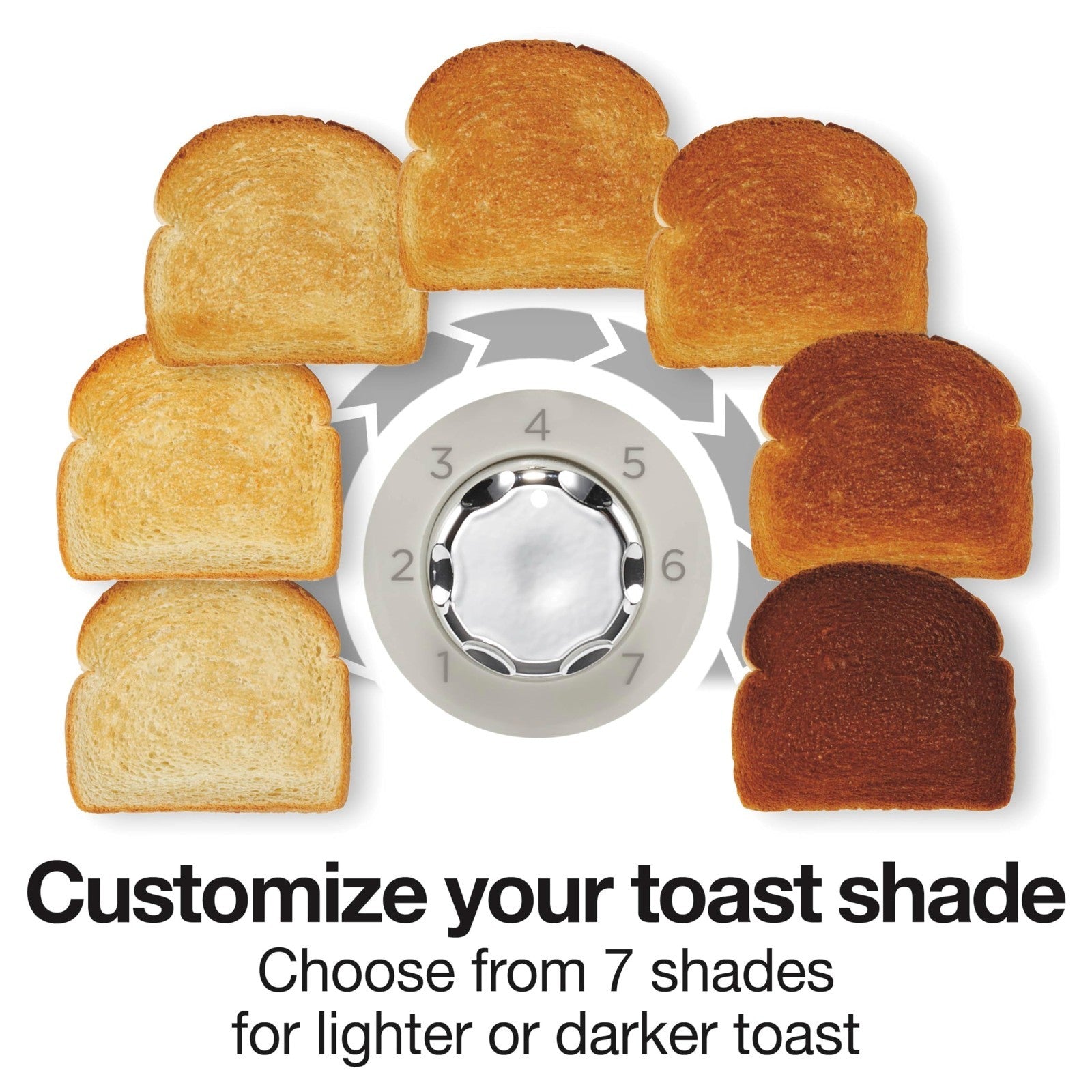 2 Slice Toaster with Bagel & Defrost Functions, 7 Shade Browning Control, Auto S5