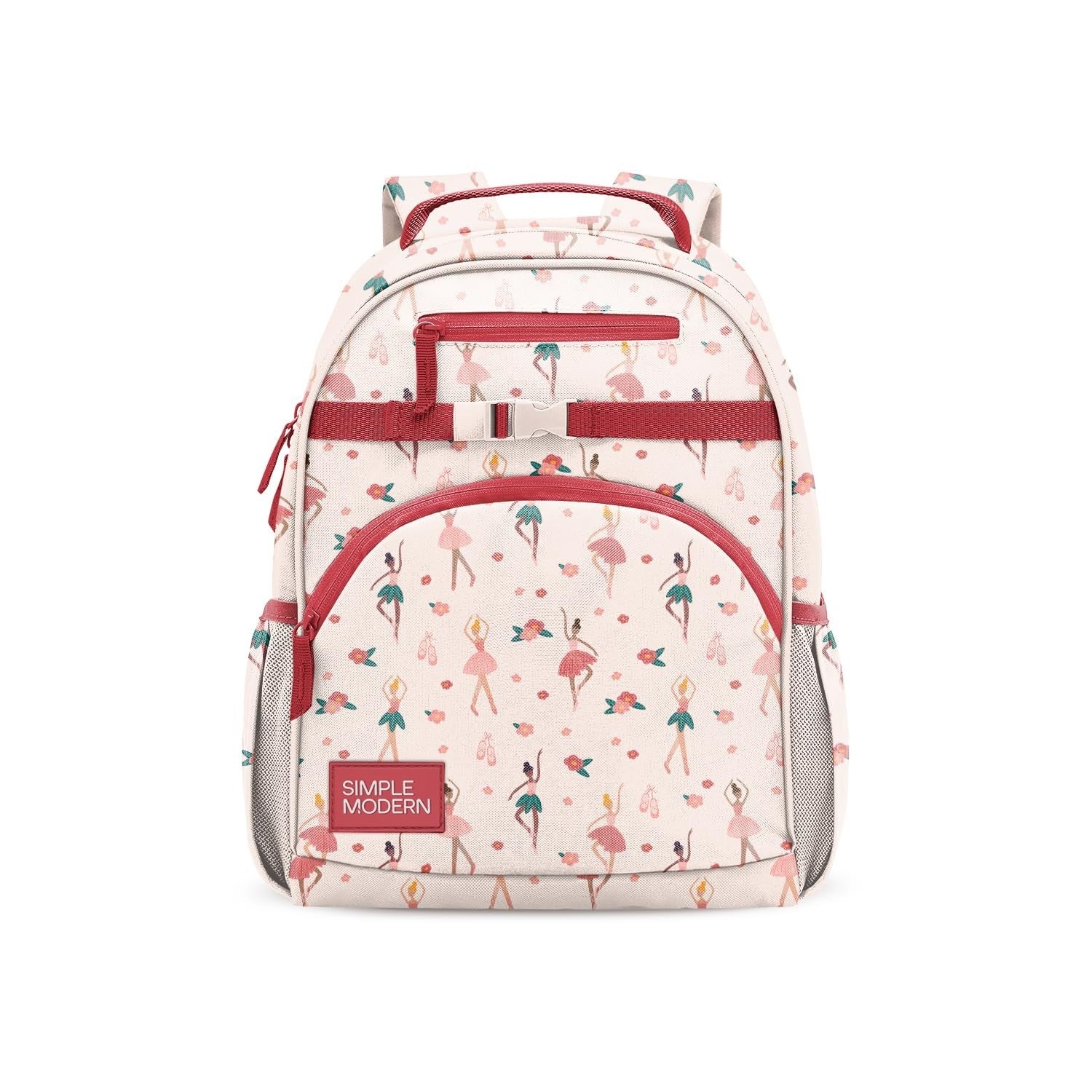 Cute Pink Ballerina Kids Backpack 12L | School Bookbag for Toddlers & Preschoole1