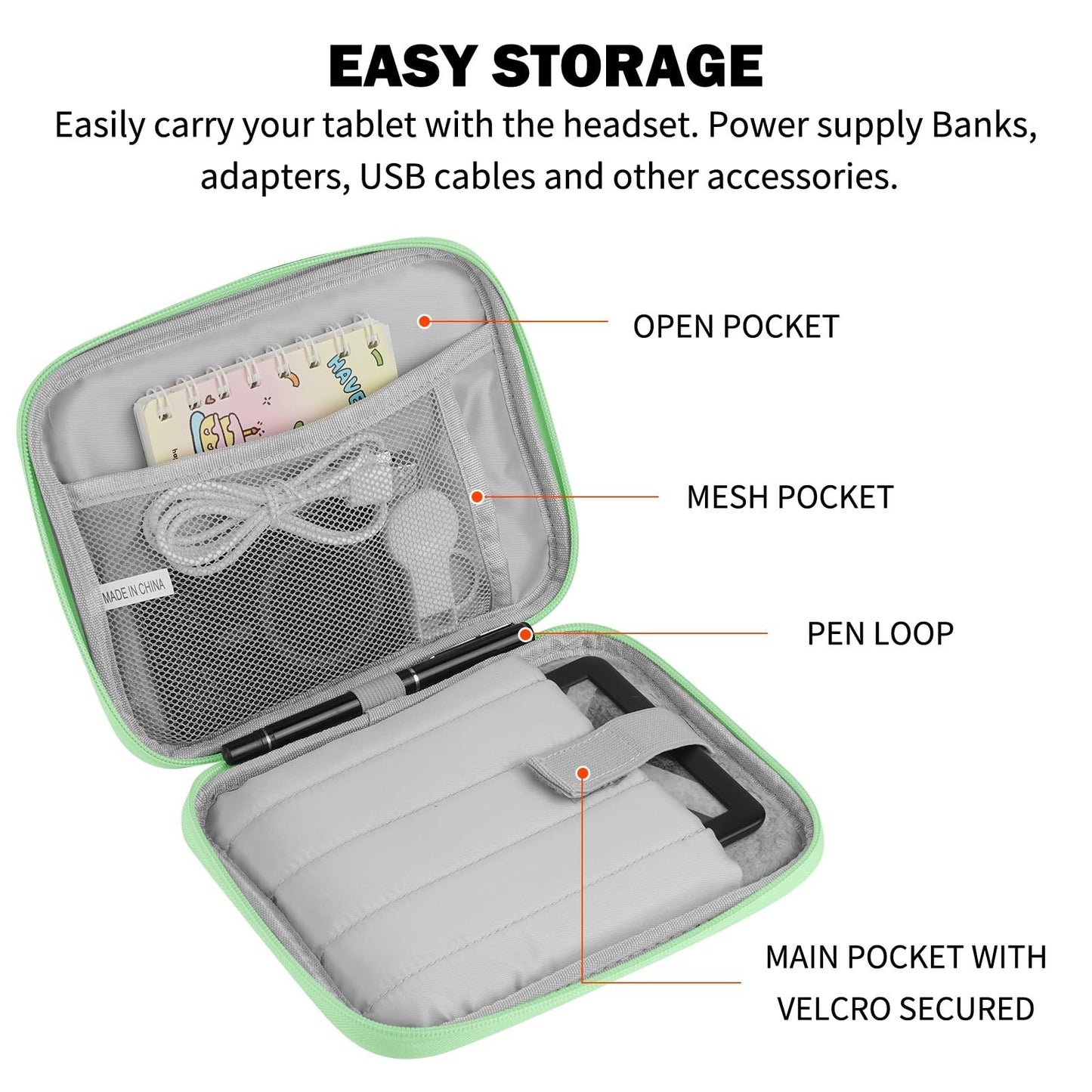 Universal Sleeve Bag for 6-7" E-Book Reader, Anti-Drop Protective Cover, Kindle3